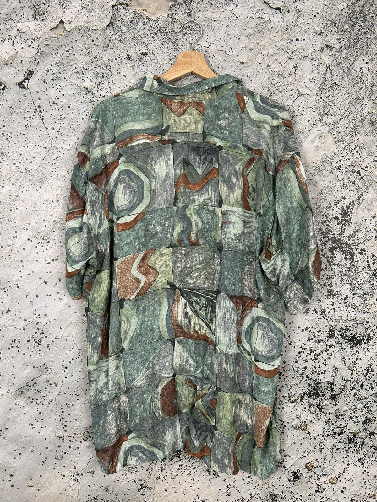 Vintage Vintage Hawaiian Crazy Shirt 90s Retro Hype Japanese Size US XL / EU 56 / 4 - 4 Thumbnail