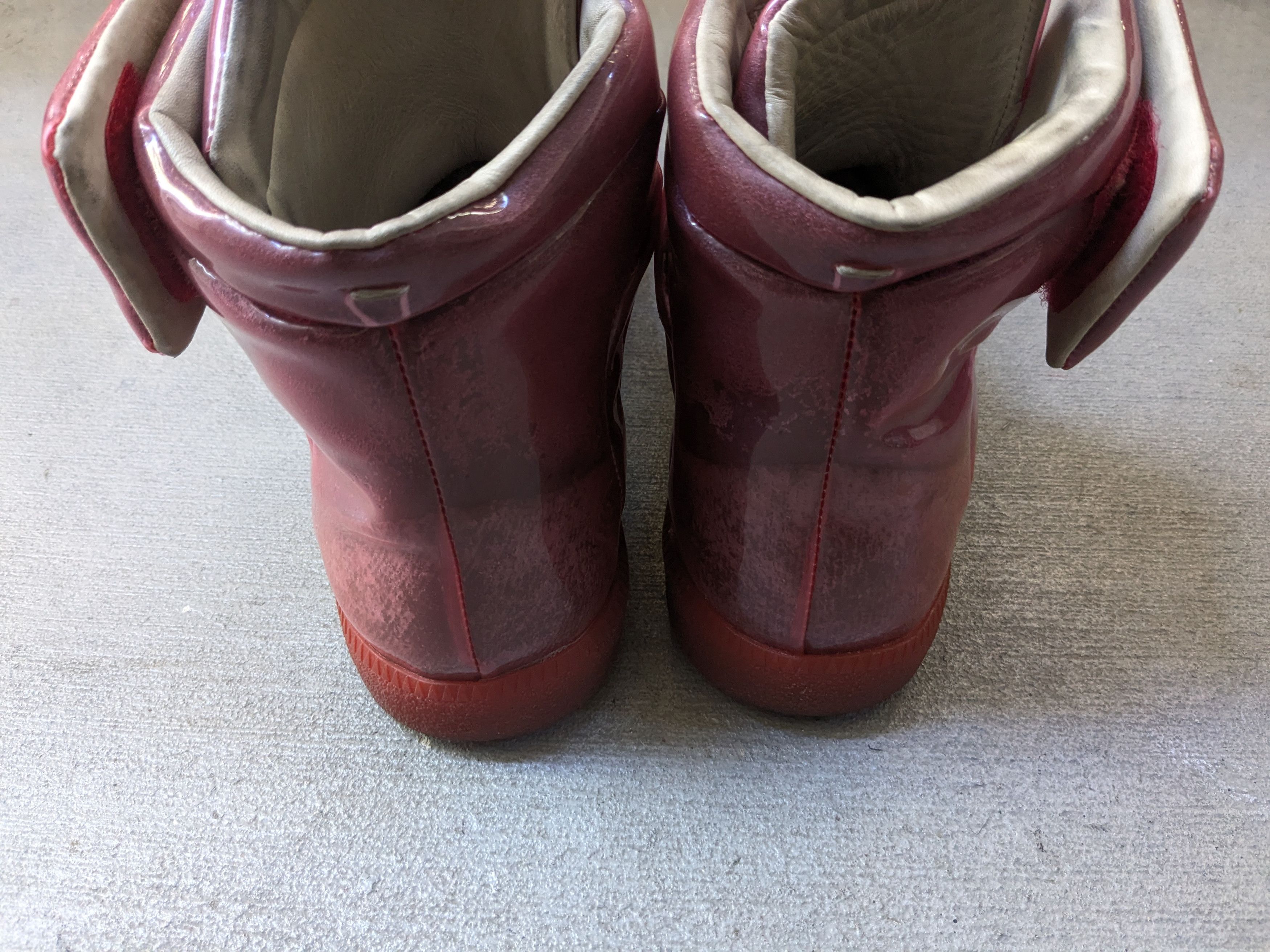 Maison Margiela Maison Margiela Future Red PVC 10 43 High Tops Clear Size US 10 / EU 43 - 15 Thumbnail