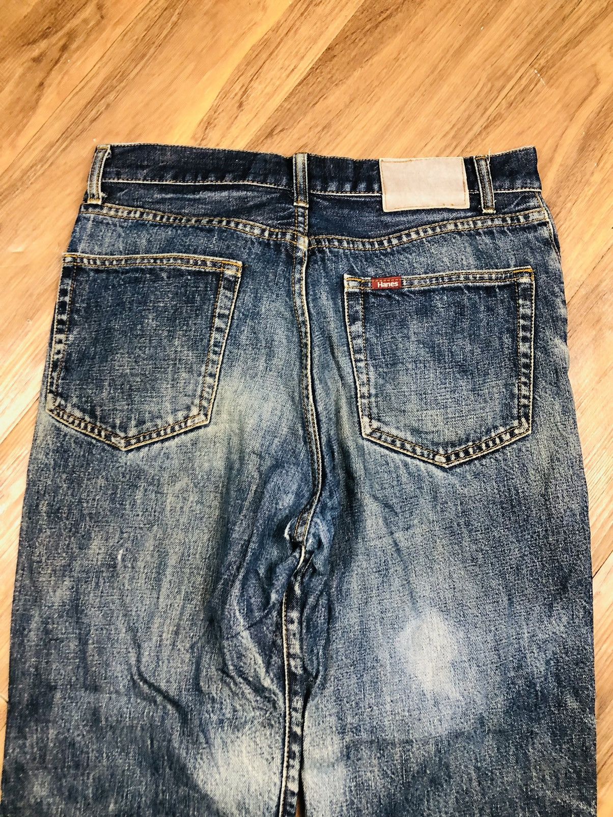 Hanes Hanes Distress Jeans (36) Size US 30 / EU 46 - 16 Thumbnail