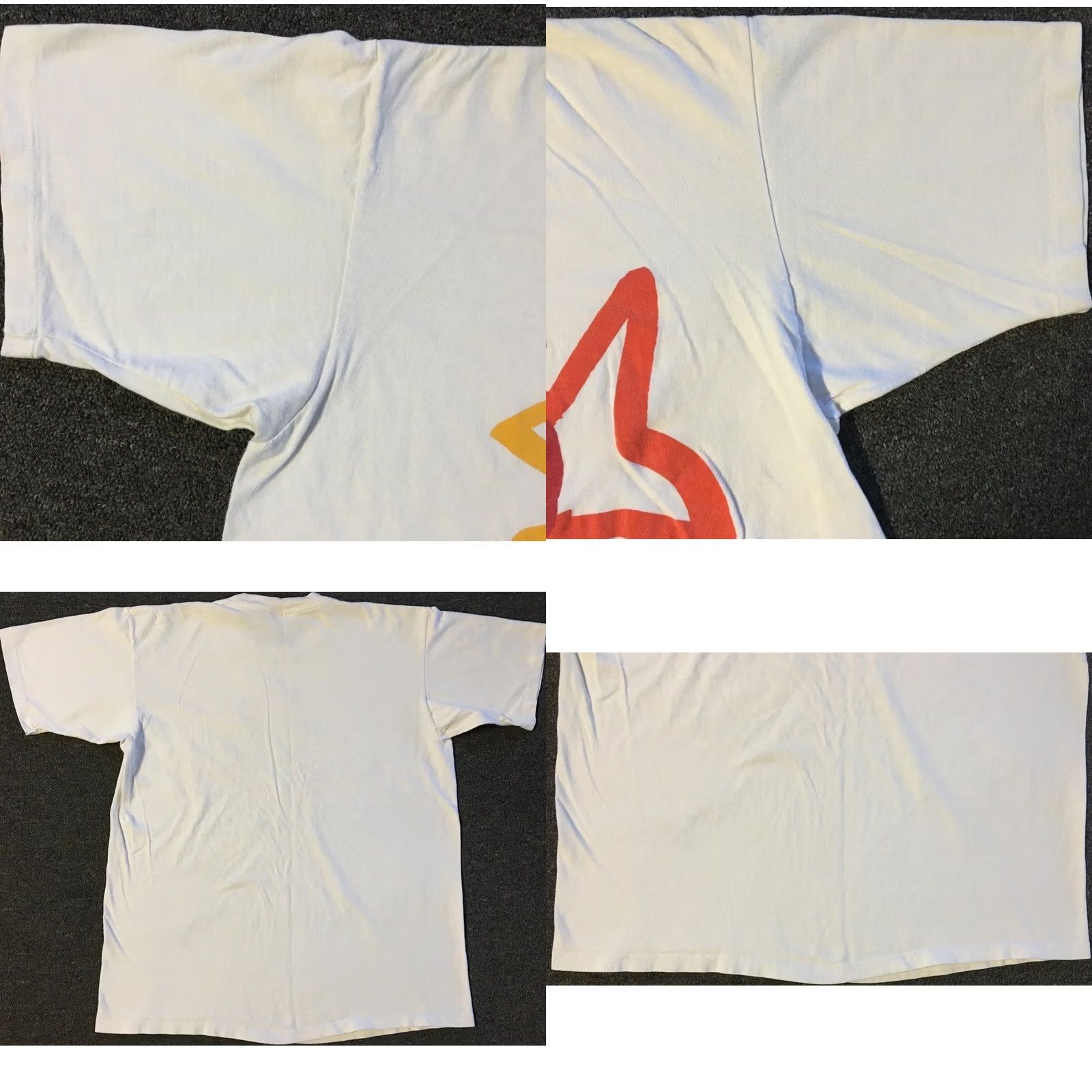 Vintage VINTAGE Laguna Abstract Fish Shirt M Mens White Graphic Tee 80s 90s Beach Surf Grunge Ocean Pacific USA Billabong Hang Ten Dogtown Quiksilver Ocean Size US M / EU 48-50 / 2 - 8 Thumbnail
