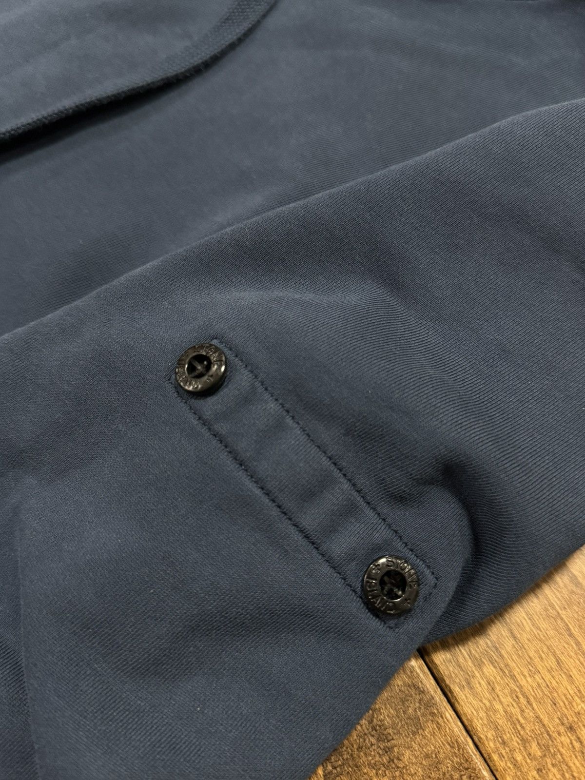 Stone Island Stone Island Navy Pullover Hoodie Size M Size US M / EU 48-50 / 2 - 6 Thumbnail
