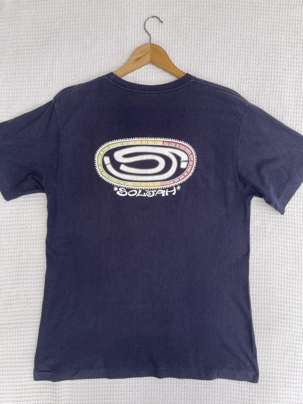 Vintage Last Drop🔥Rare🔥Vintage 90s SOLJAH Surfing,Boardshaping Tee Size US L / EU 52-54 / 3 - 12 Thumbnail