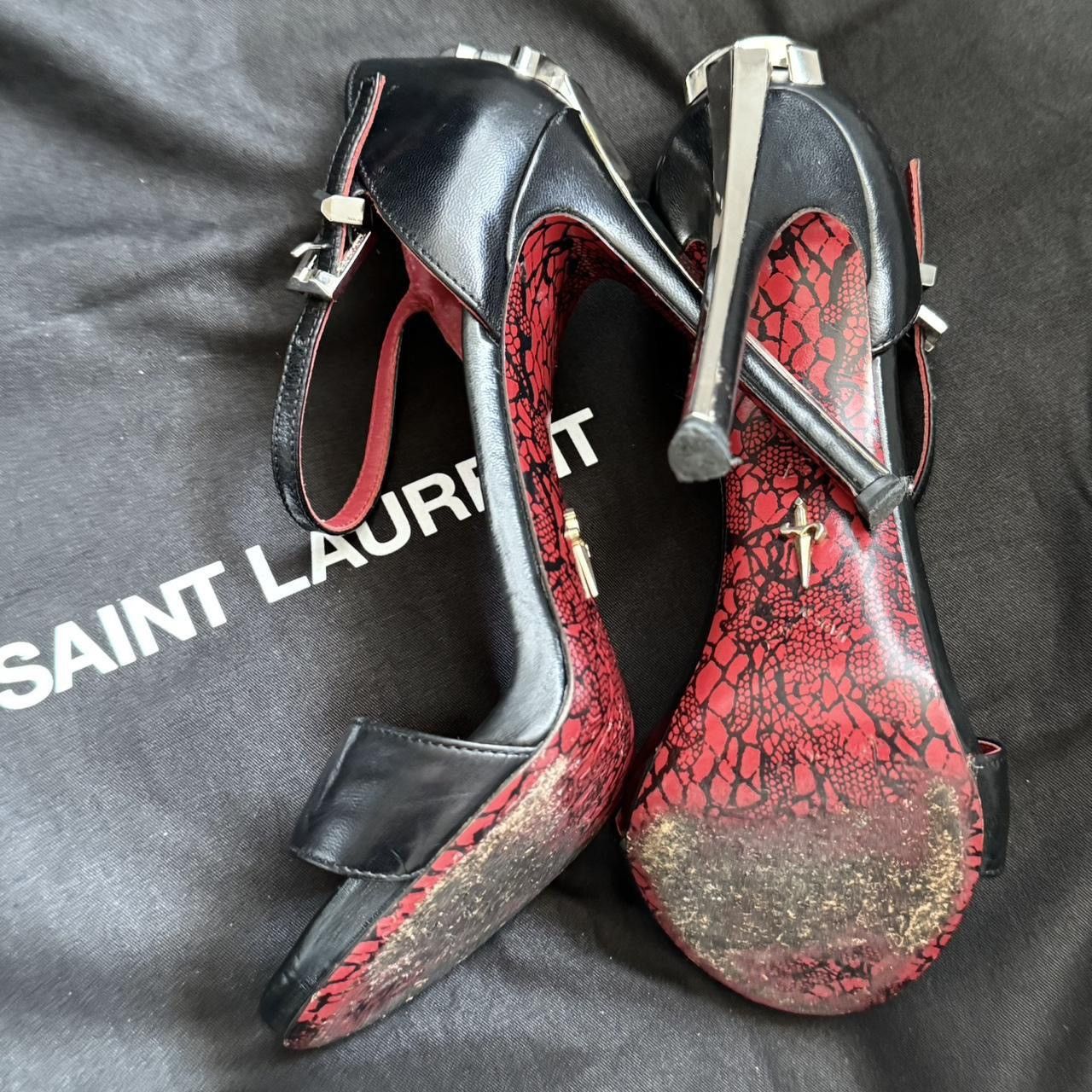 Paciotti Cesare Paciotti Dagger Heels Size US 7 / IT 37 - 8 Thumbnail