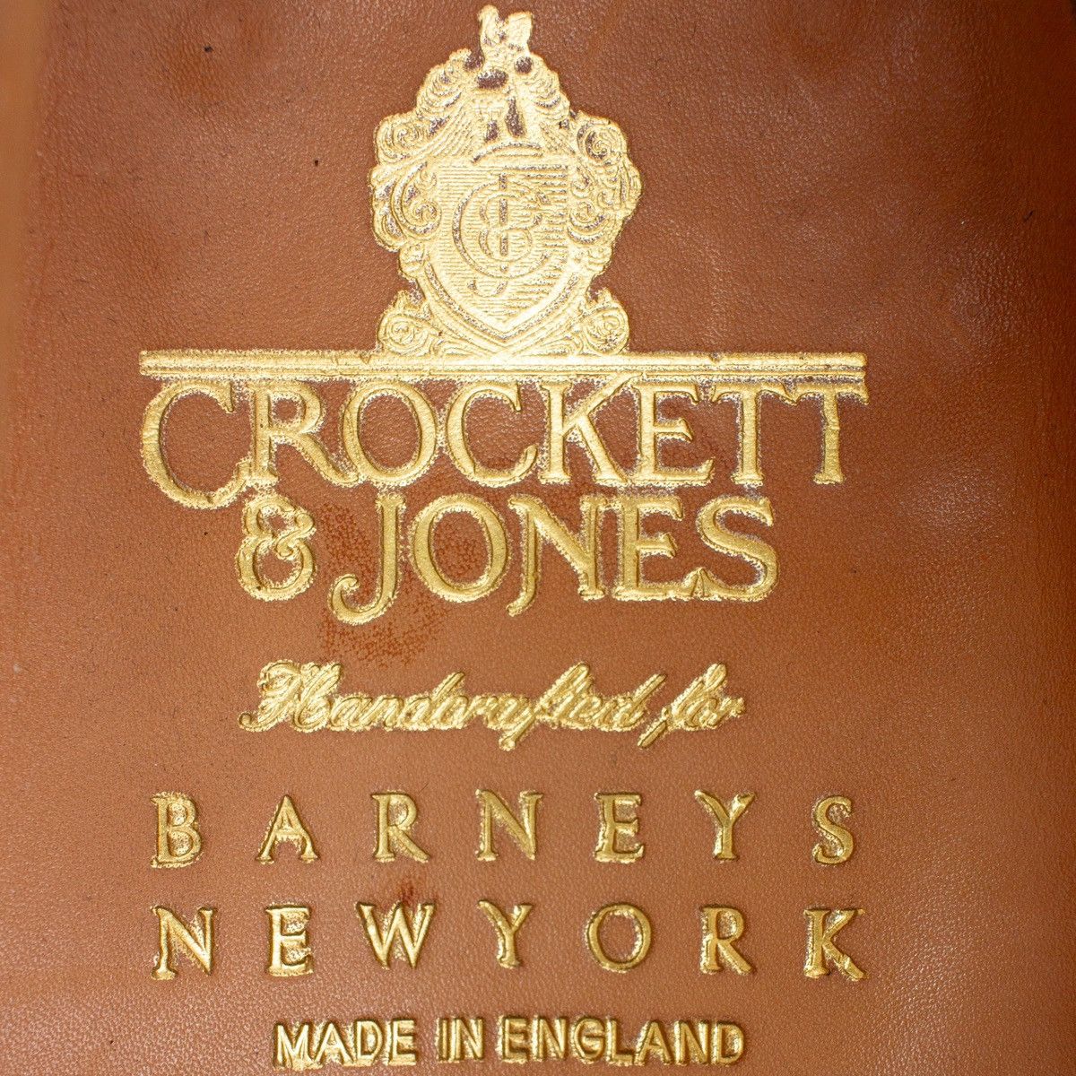 Crockett & Jones 875$ Crockett & Jones Barneys NY Black Leather Brogues US8 Size US 8 / EU 41 - 15 Thumbnail