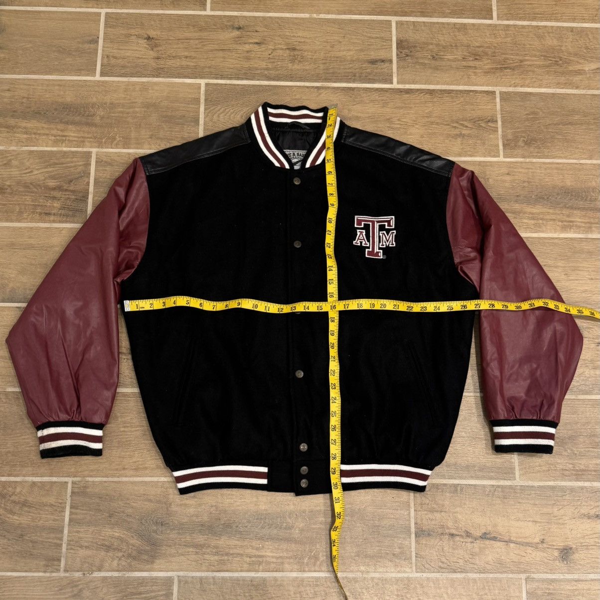 Steve And Barrys Texas A&M University Aggies Steve & Barrys Varsity Jacket Size US L / EU 52-54 / 3 - 13 Thumbnail