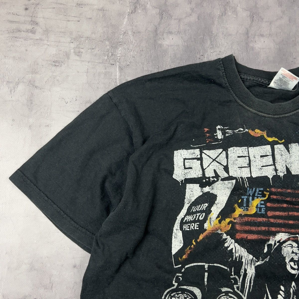 Band Tees × Vintage Rare! Vintage Green Day 21st Century Breakdown Tour 2009 Size US M / EU 48-50 / 2 - 3 Thumbnail
