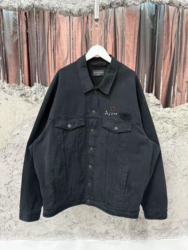 Balenciaga Balenciaga Valentine's Day Limited Edition Denim Jacket-250 Size US S / EU 44-46 / 1 - 1 Thumbnail
