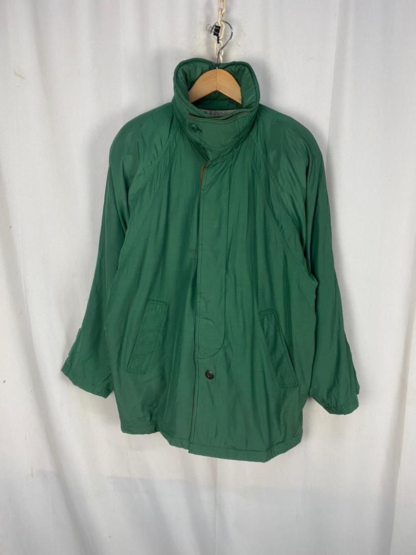 Lagato design snap button jacket hidden hoodie