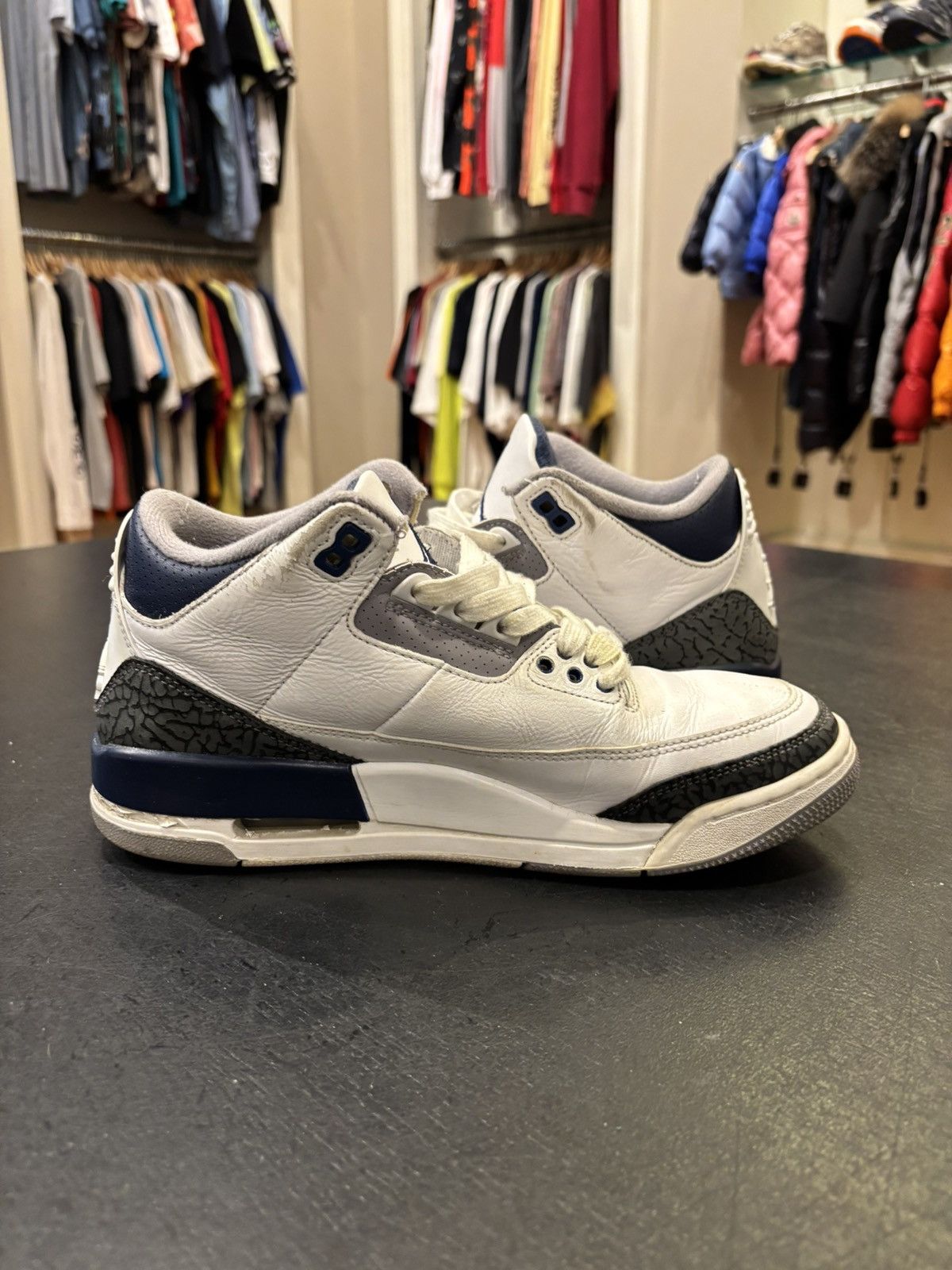 Jordan Brand Jordan 3 Retro ‘Midnight Navy’ Size US 8 / EU 41 - 4 Thumbnail