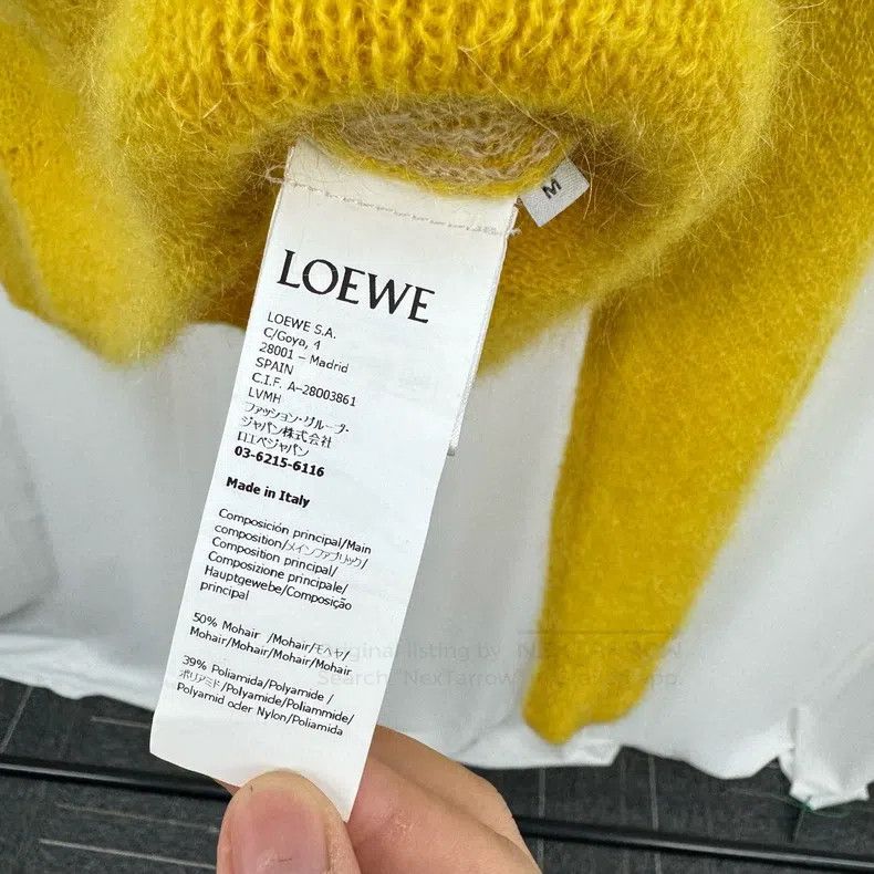 Loewe Loewe 25 Pockets Embroidered Mohair Knit Sweater Size M / US 6-8 / IT 42-44 - 6 Thumbnail