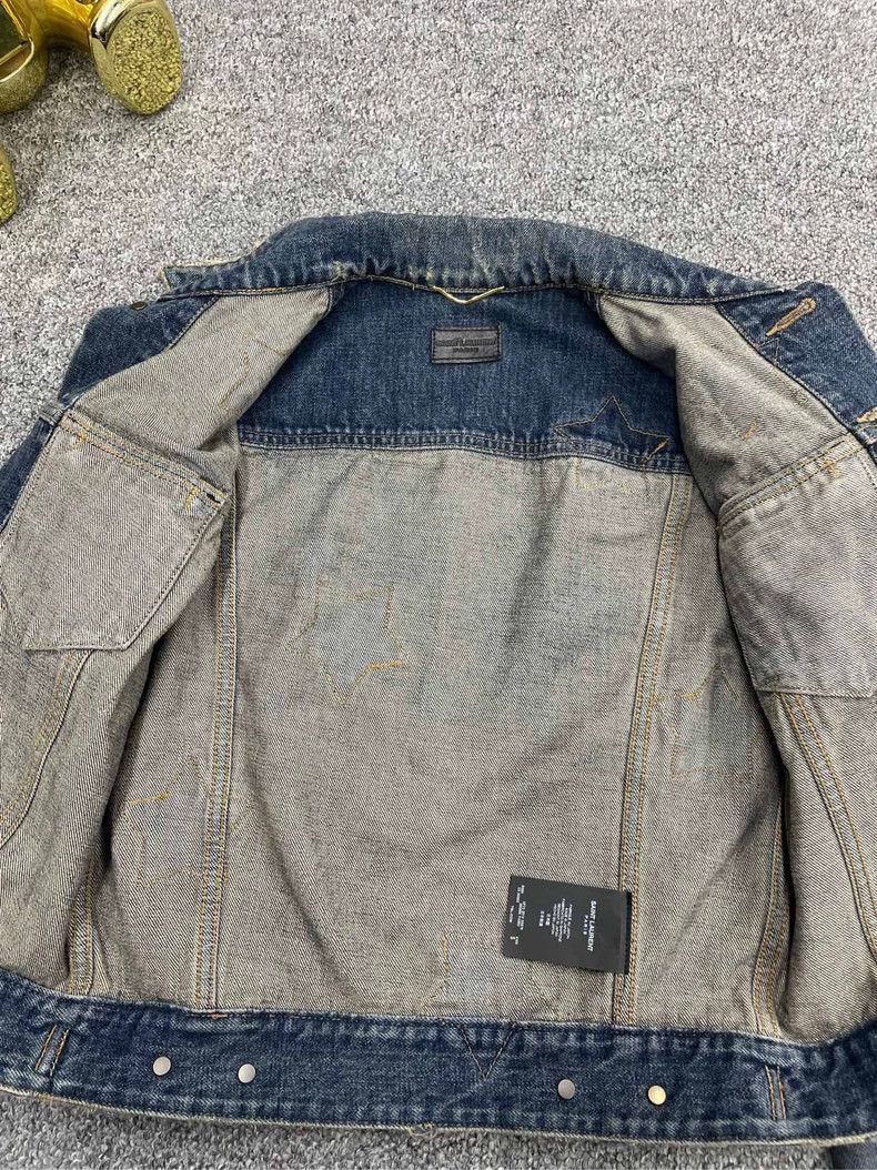 Saint Laurent Paris Saint Laurent Paris Saint Laurent Women's Denim Jacket Siz Size US S / EU 44-46 / 1 - 2 Thumbnail