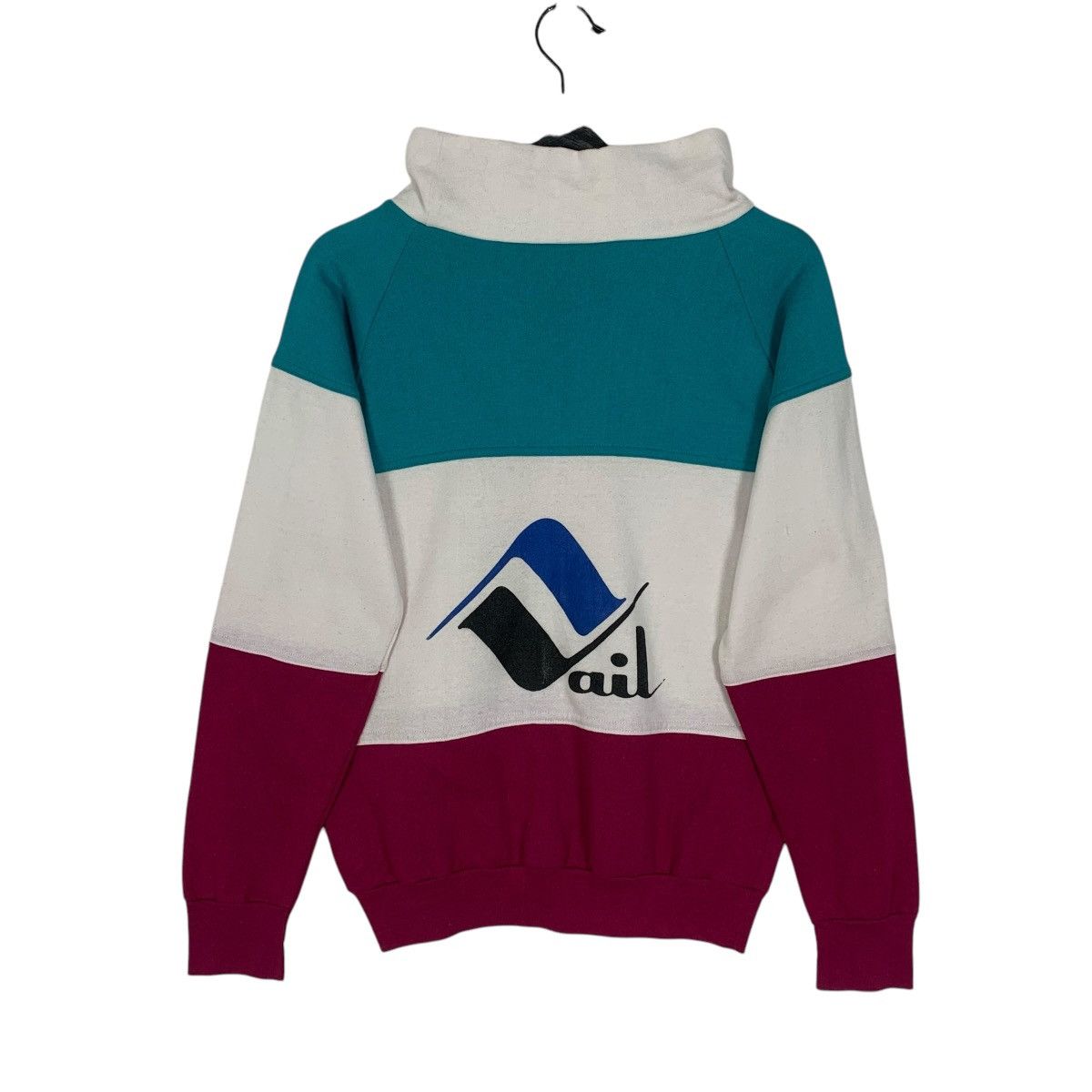 Vintage Vintage Eagle SportWear TurtleNeck MultiStripe Sweatshirt Size US M / EU 48-50 / 2 - 7 Thumbnail