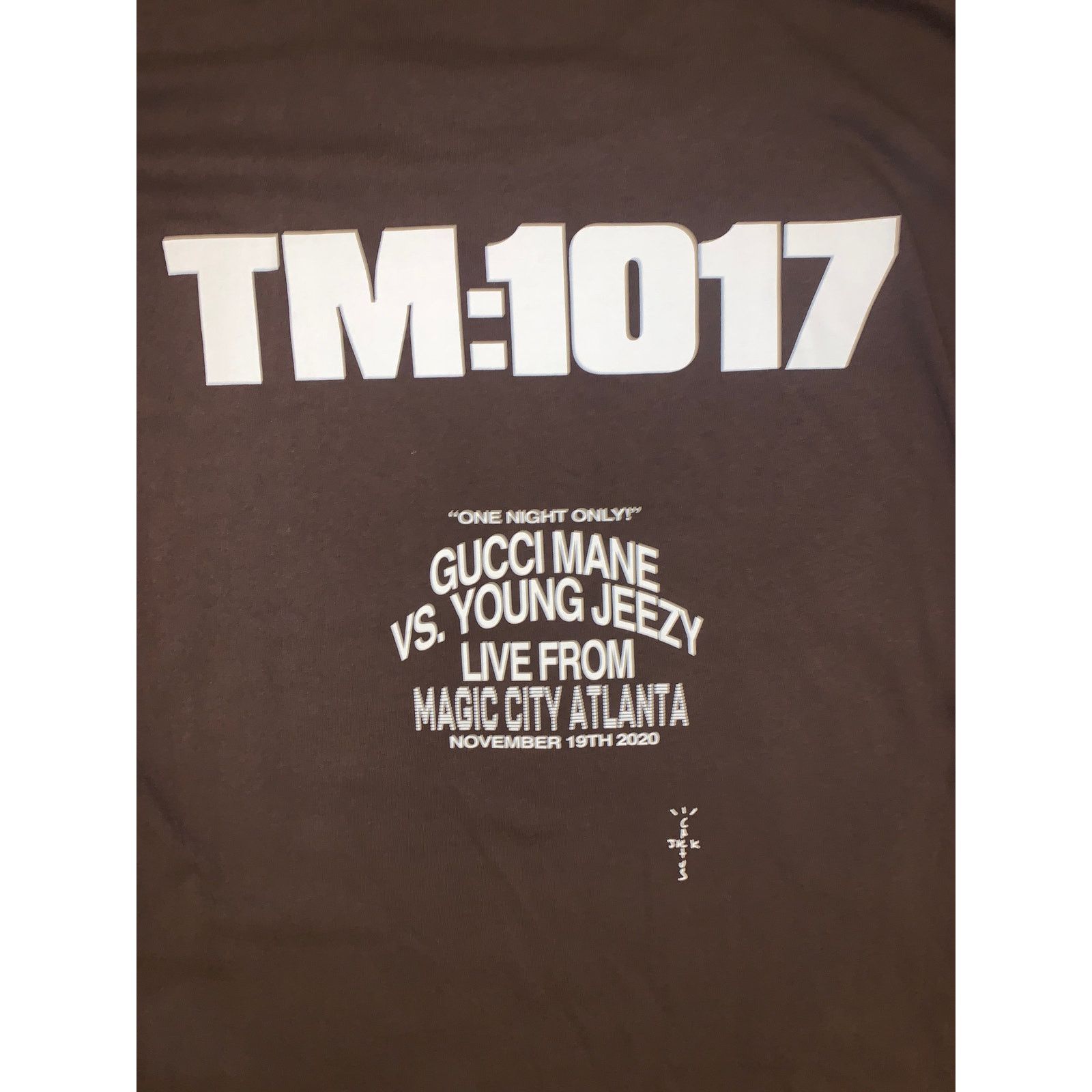 Band Tees Travis Scott Cactus Jack Verzuz TM:1017 Tee Gucci Mane Jeezy Size US XL / EU 56 / 4 - 8 Thumbnail