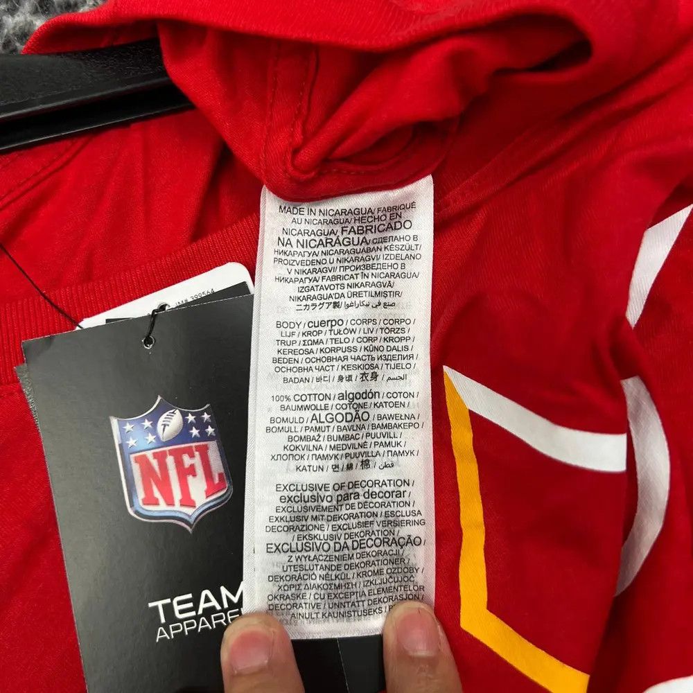 Nike Nike Shirt Men Large Kansas City Chiefs NFL Cotton New L Size US L / EU 52-54 / 3 - 6 Thumbnail