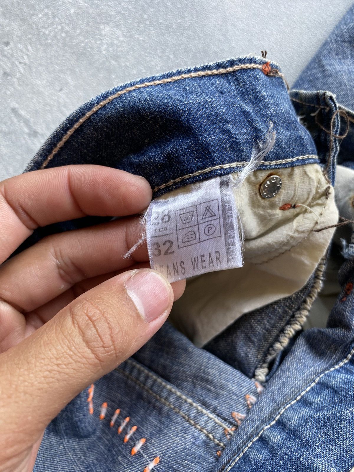 Japanese Brand KHONO Jeans Size US 28 / EU 44 - 8 Thumbnail