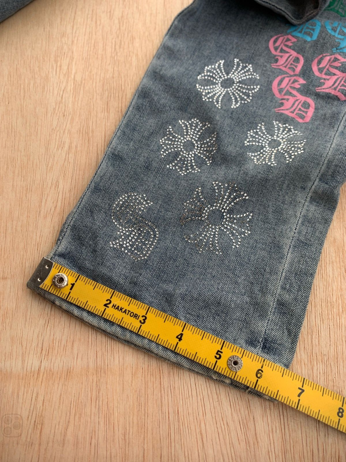 Hysteric Glamour × Japanese Brand Chrome Hearts Style By Hydrogen Design Pants Size US 35 - 13 Thumbnail