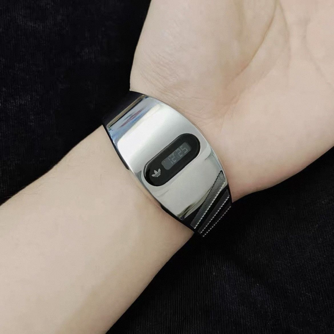 Adidas Vintage adidas Digital Bracelet Watch – Chrome Finish Size ONE SIZE - 3 Thumbnail
