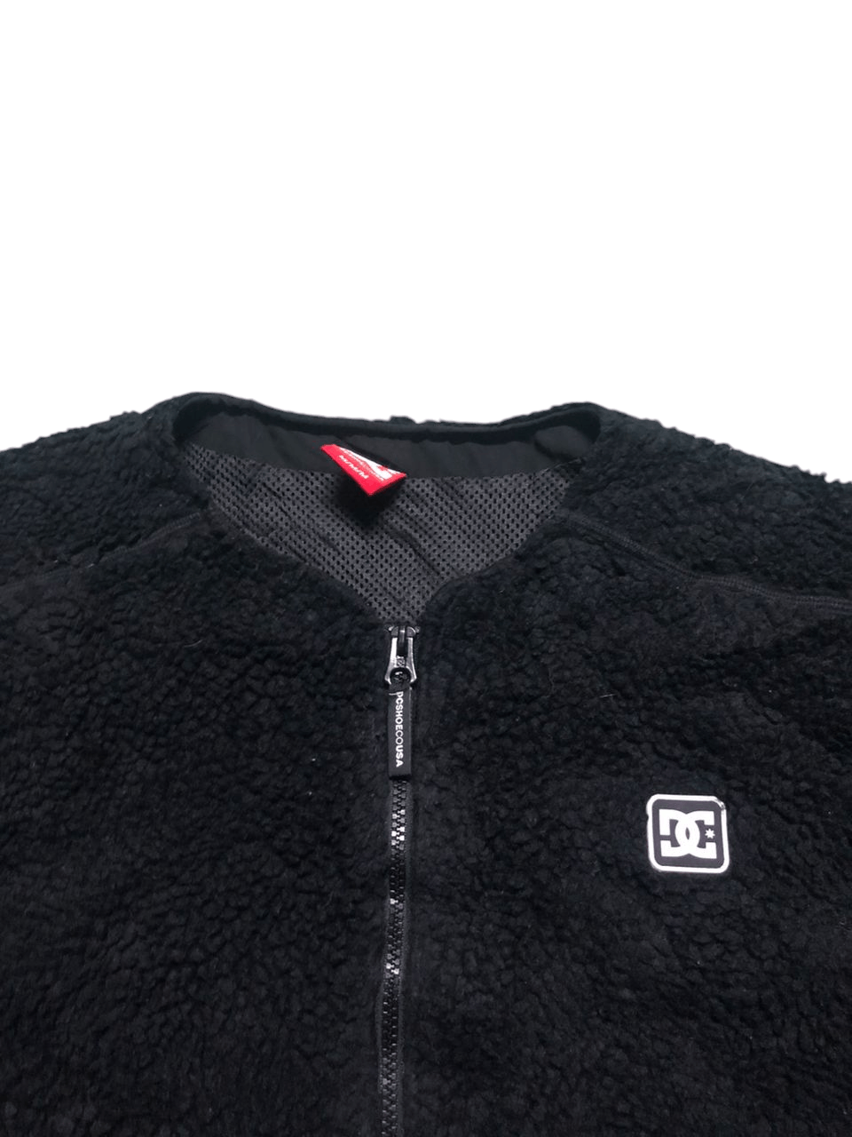 DC × Girl Skateboards DC Shoes Sherpa fleece Crop jacket Side Tape Size M / US 6-8 / IT 42-44 - 6 Thumbnail