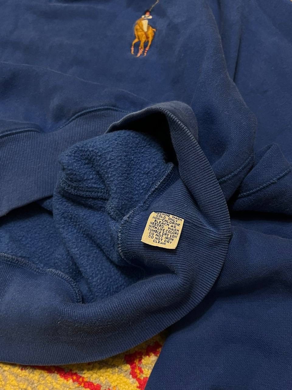 Polo Ralph Lauren × Vintage Vintage Polo Ralph Lauren Big Logo Boxy Sweatshirt Y2K L Size US L / EU 52-54 / 3 - 6 Thumbnail