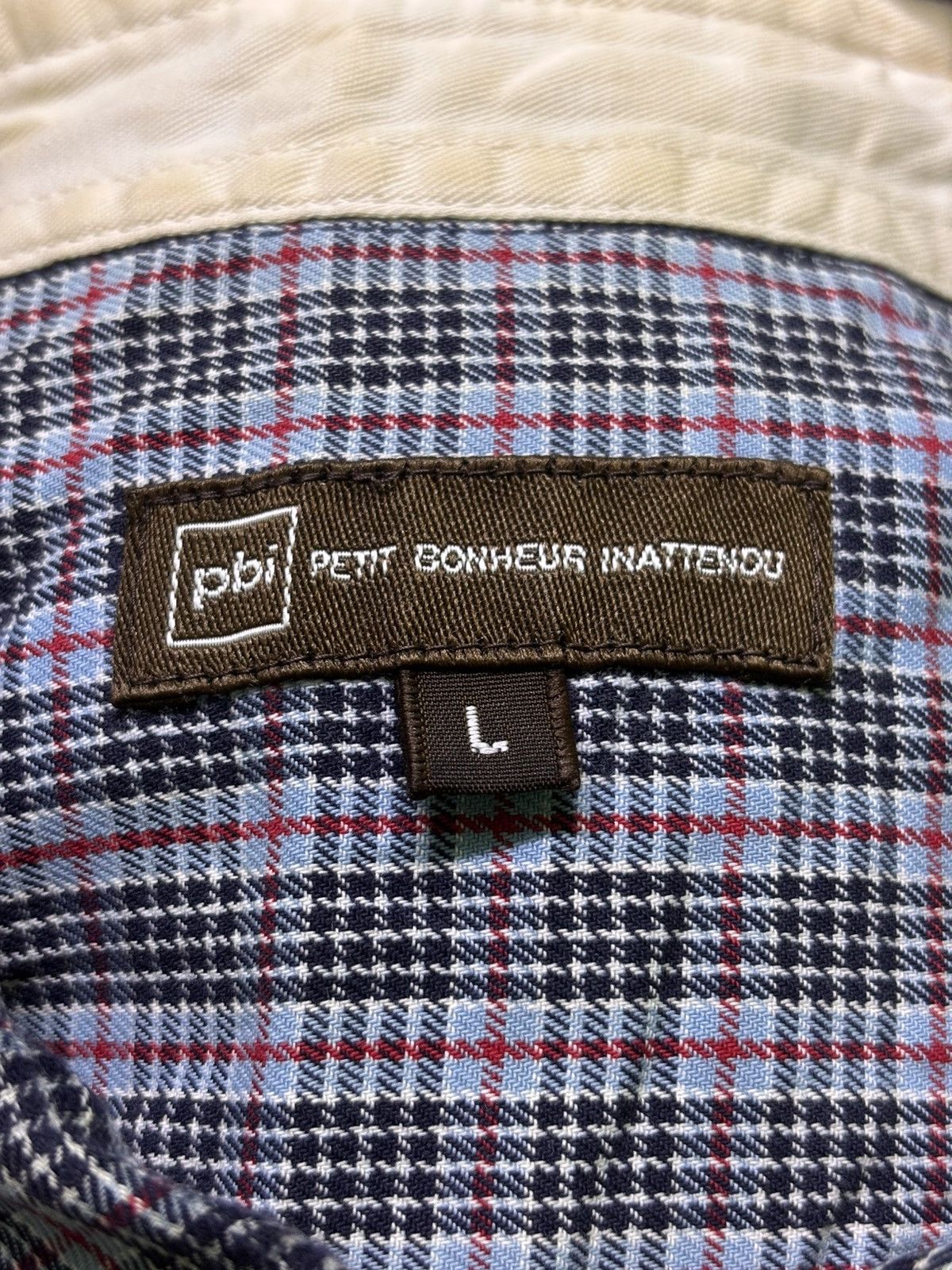 Japanese Brand Japanese Brand PBI Button Up Shirt Size US L / EU 52-54 / 3 - 17 Thumbnail