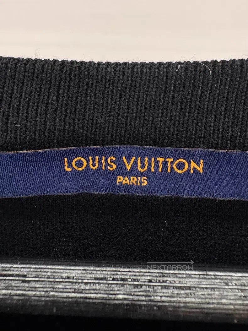 Louis Vuitton Louis Vuitton Black dark stripe full print pocket short sl Size US L / EU 52-54 / 3 - 6 Thumbnail