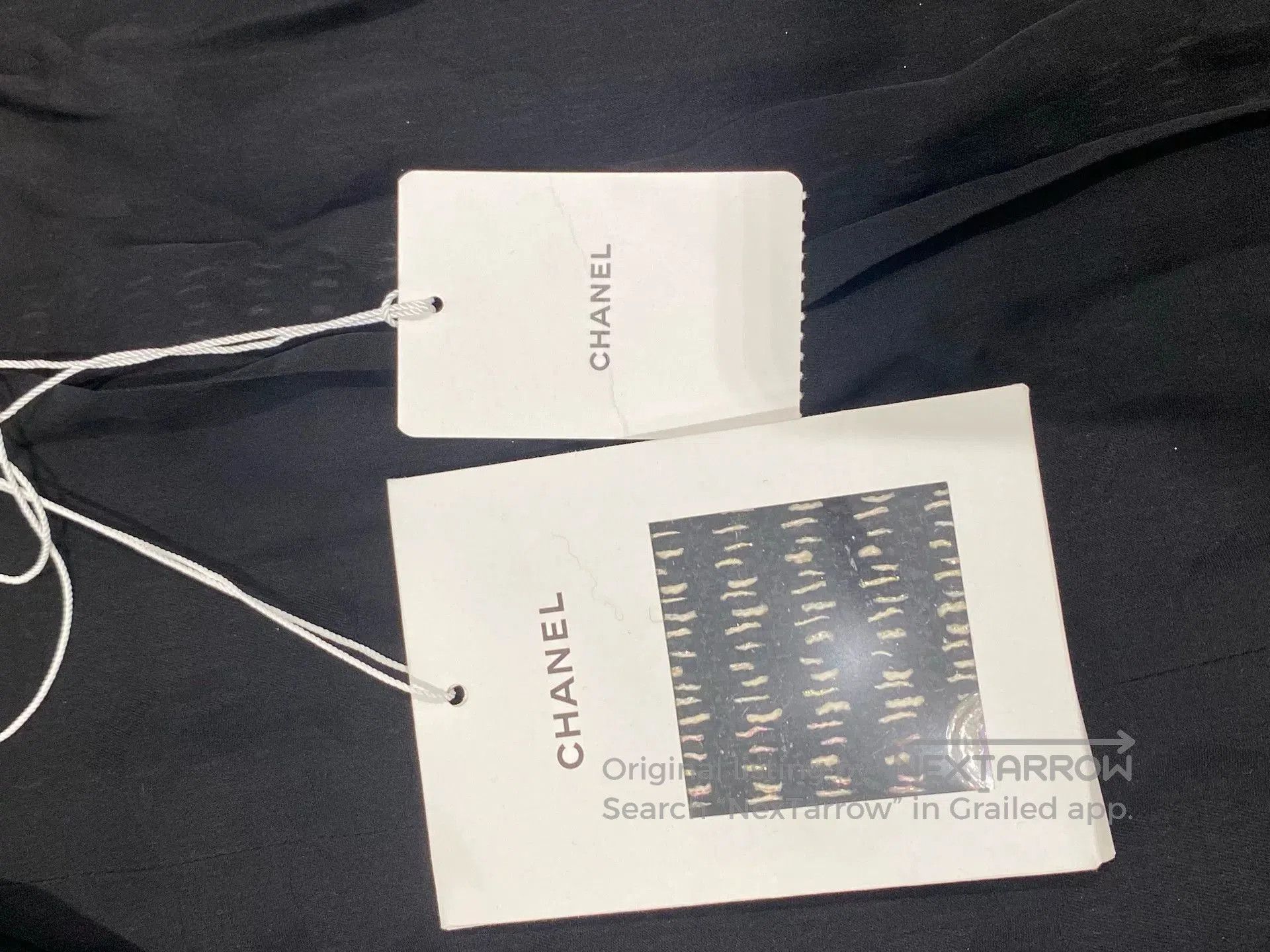 Chanel Chanel 2023 black and white plaid tweed jacket FR40. Size US M / EU 48-50 / 2 - 4 Thumbnail
