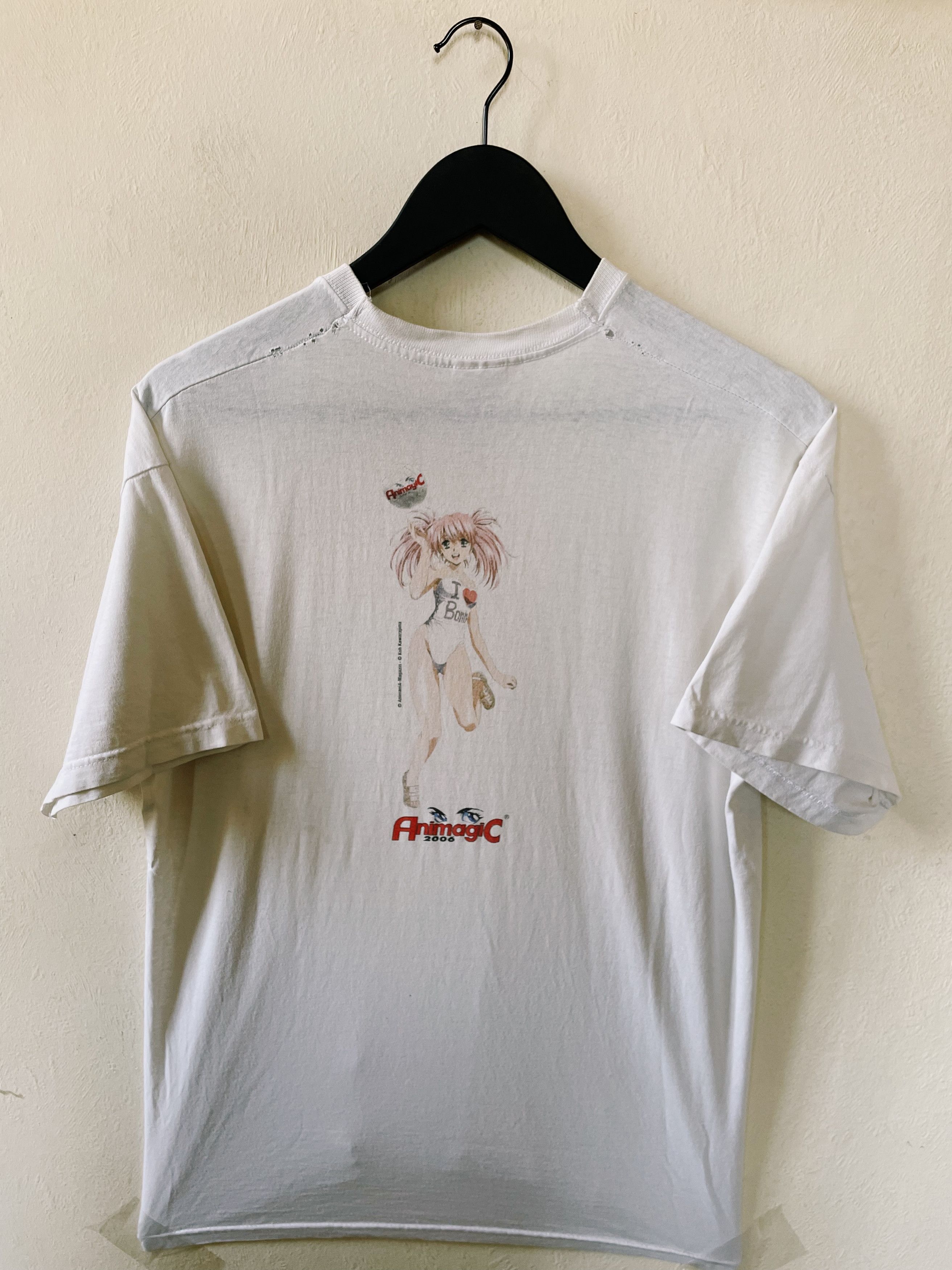 Anime × Japanese Brand × Vintage Vintage 2006 Animagic Koh Kawarajima Pinup Girls T-shirt Size US M / EU 48-50 / 2 - 2 Thumbnail