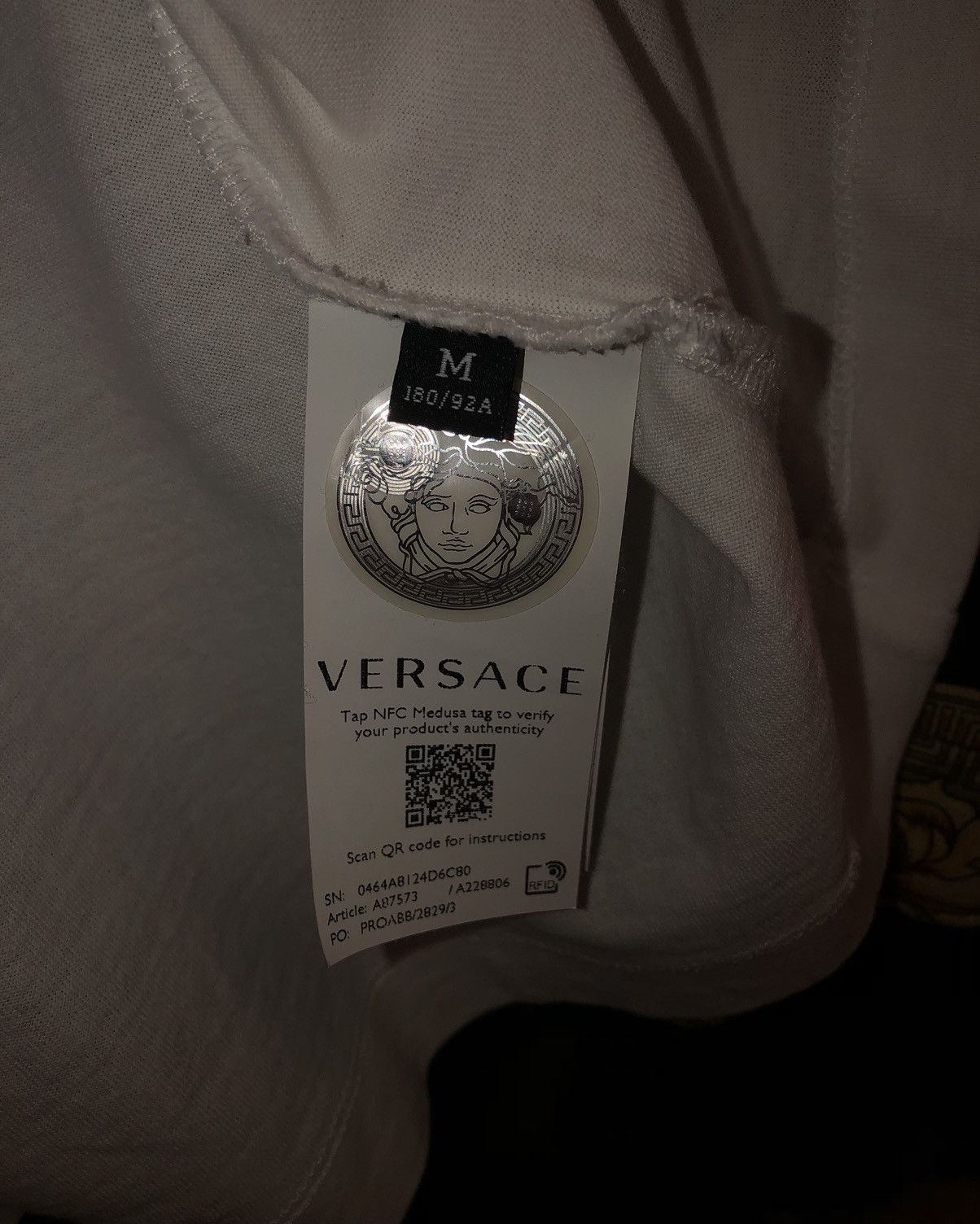 Versace Versace T Shirt Medusa US Men’s Medium Size US M / EU 48-50 / 2 - 4 Thumbnail