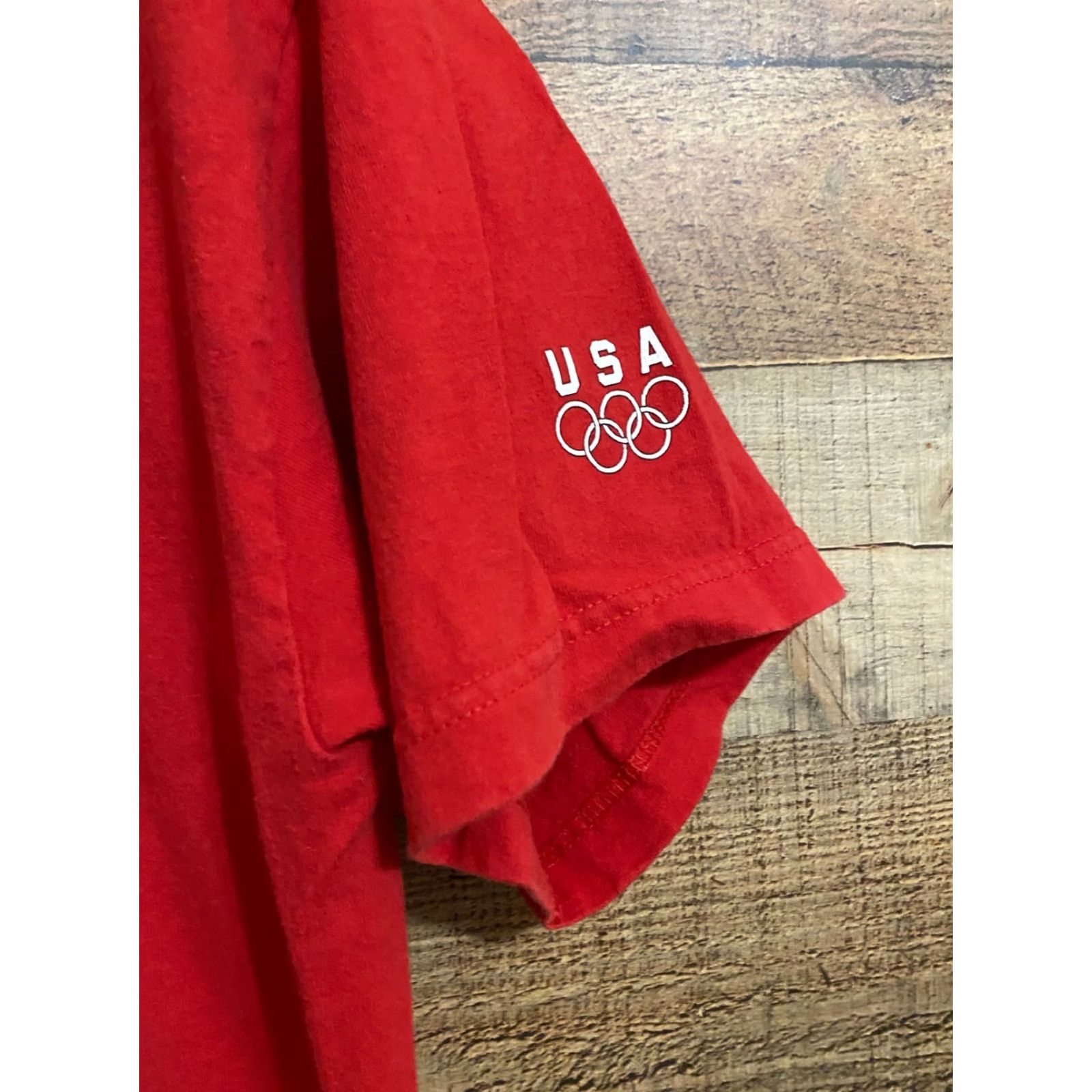 Vintage VINTAGE t shirt 90s usa basketball team olympics dream team 1992 Large Red Size US L / EU 52-54 / 3 - 3 Thumbnail