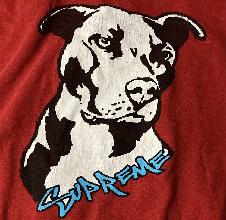 Supreme Supreme Pitbull tee red size L Size US L / EU 52-54 / 3 - 5 Thumbnail