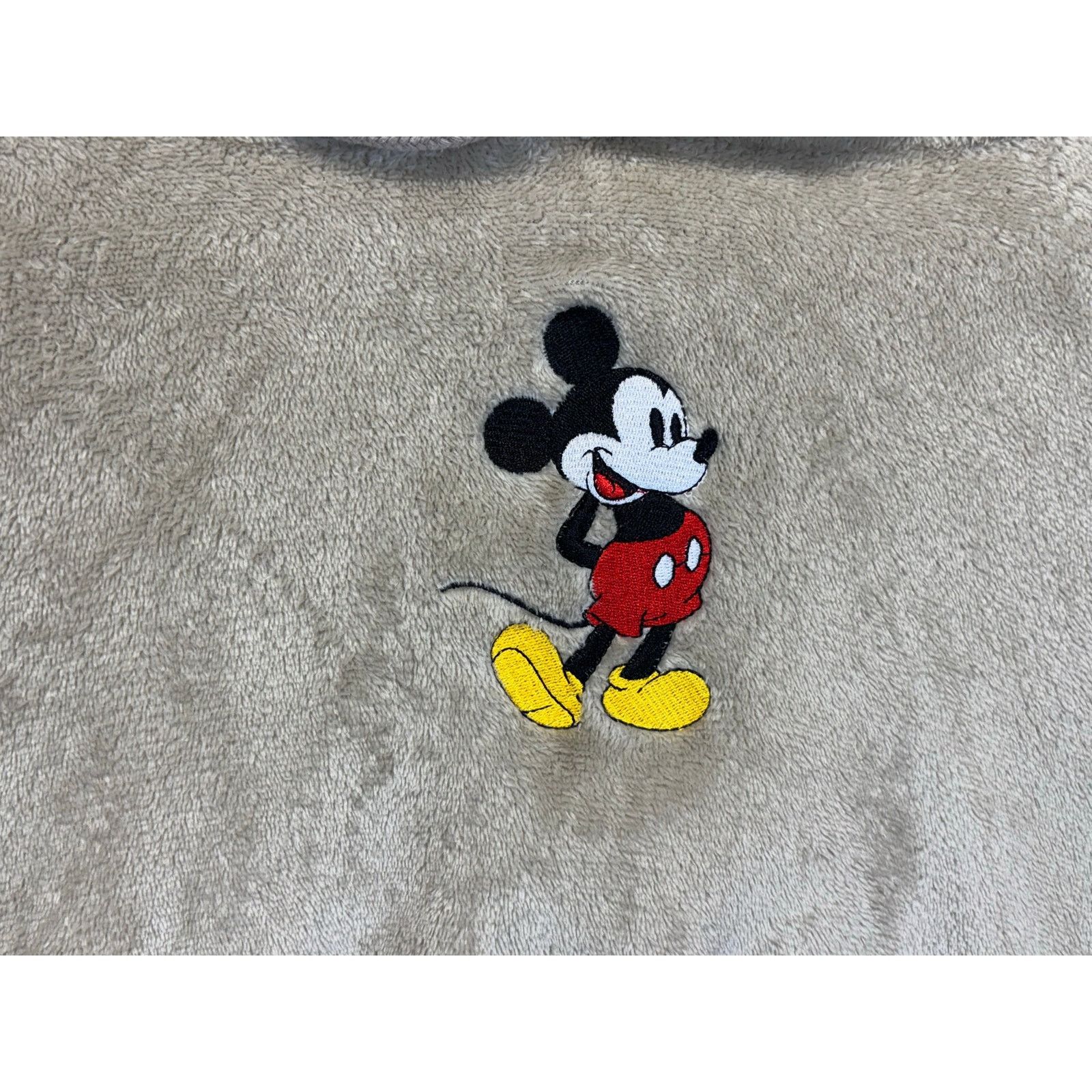 Disney Disney Mickey Mouse Plush Fleece Hoodie Women’s XL Tan Size XL / US 12-14 / IT 48-50 - 8 Thumbnail