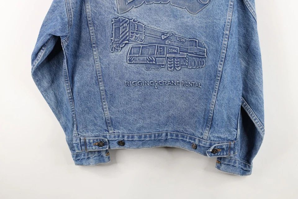 Vintage Vintage 90s Streetwear Crane Denim Trucker Jacket USA Size US M / EU 48-50 / 2 - 17 Thumbnail