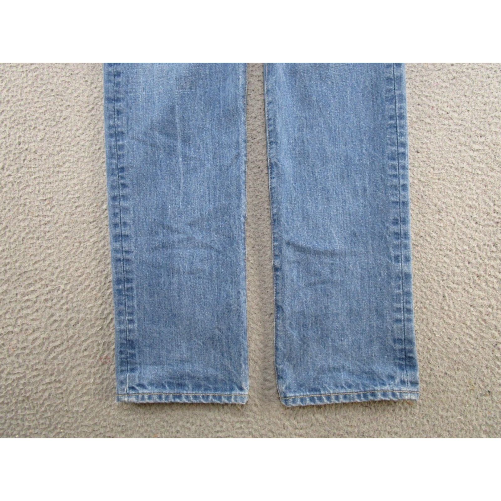 Abercrombie & Fitch Abercrombie & Fitch Skinny Fit Button Fly Denim Jeans Mens Size 30x32 Blue 5-Pocket Design Stretch Size US 30 / EU 46 - 2 Thumbnail