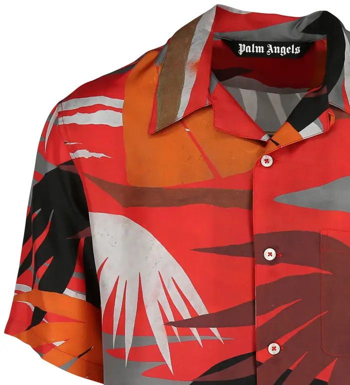 Palm Angels o1y0325 Patterned Shirt in Multicolor Size US S / EU 44-46 / 1 - 2 Thumbnail