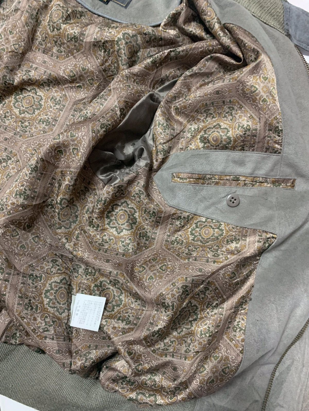 Japanese Brand × Vintage STEAL💥 VTG Gianni Valentino Bomber Jacket Size US M / EU 48-50 / 2 - 12 Thumbnail