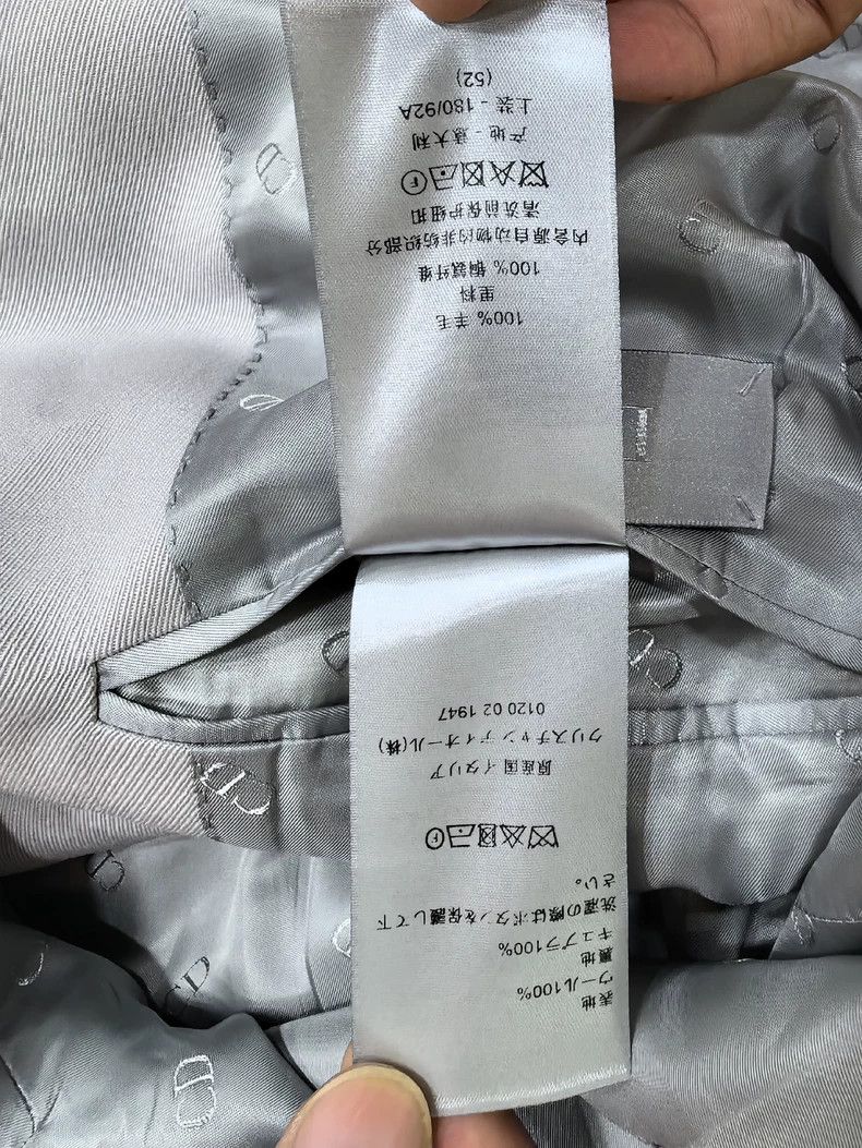Dior Dior Men's gray single-breasted suit 2502-Nextarrow Size 52R - 7 Thumbnail