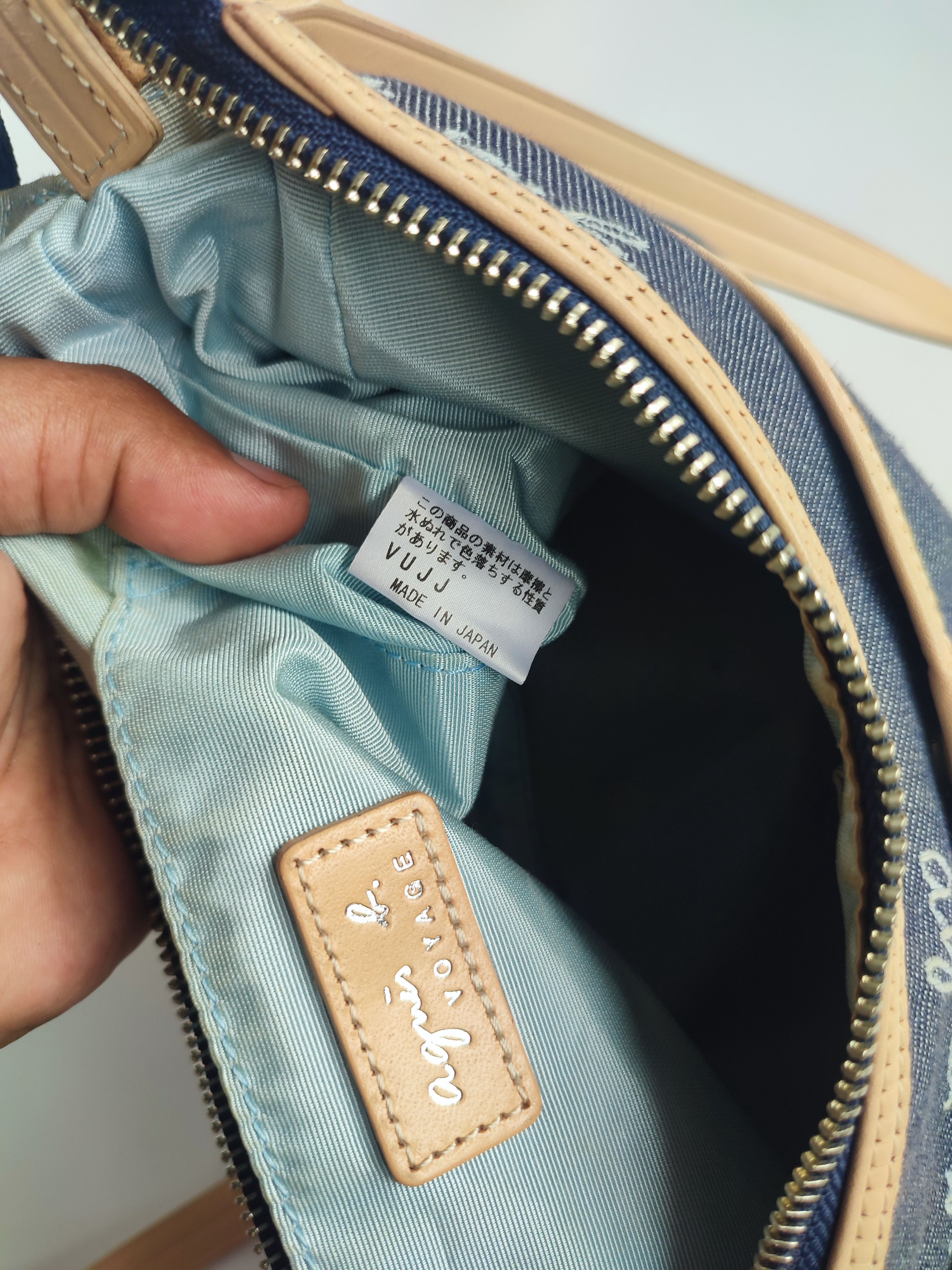 agnes b. AGNES B DENIM CROSSBODY BAG Size ONE SIZE - 12 Thumbnail