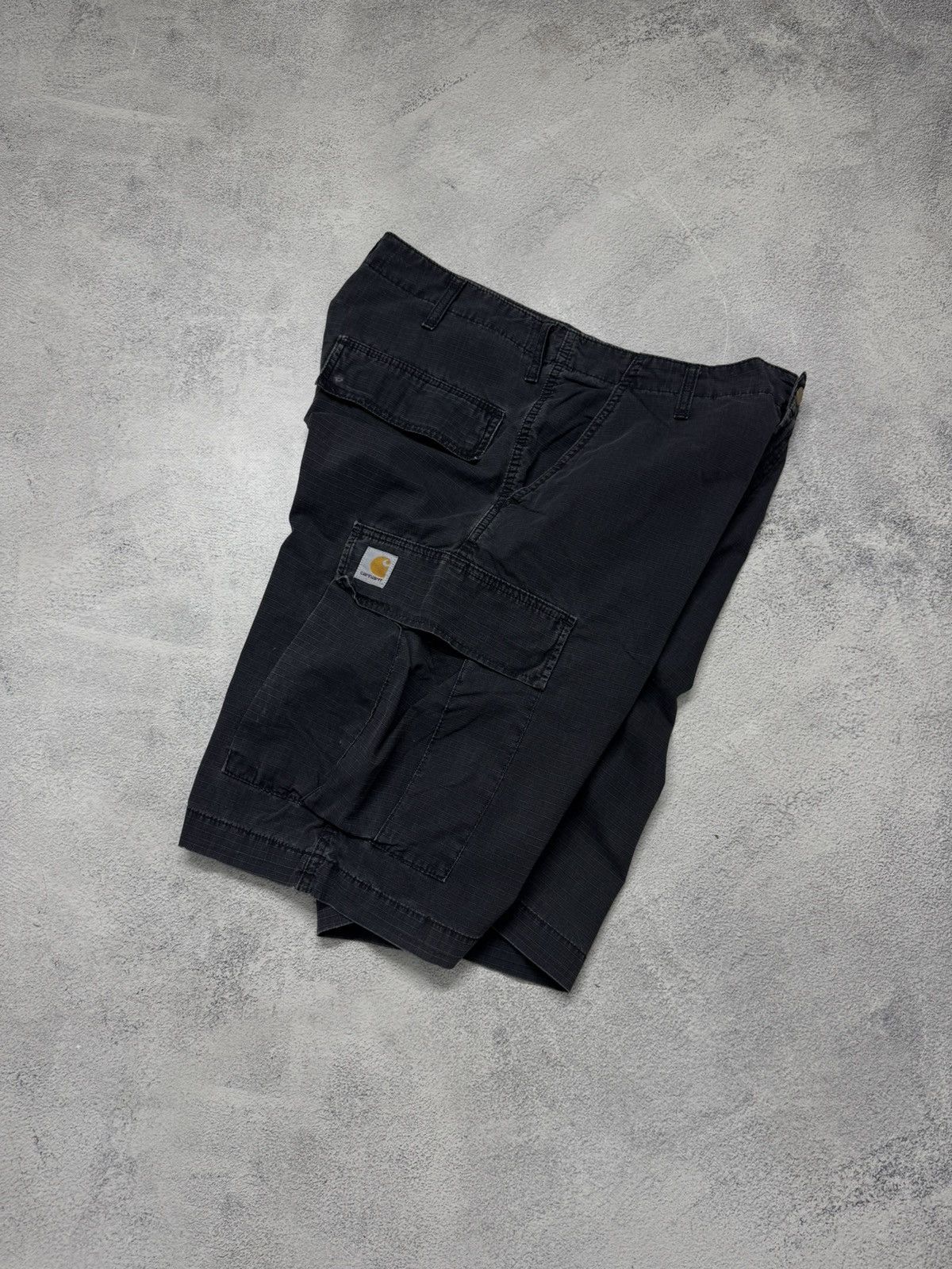 Carhartt Vintage Y2k Carhartt Cargo Shorts Size US 33 - 3 Thumbnail