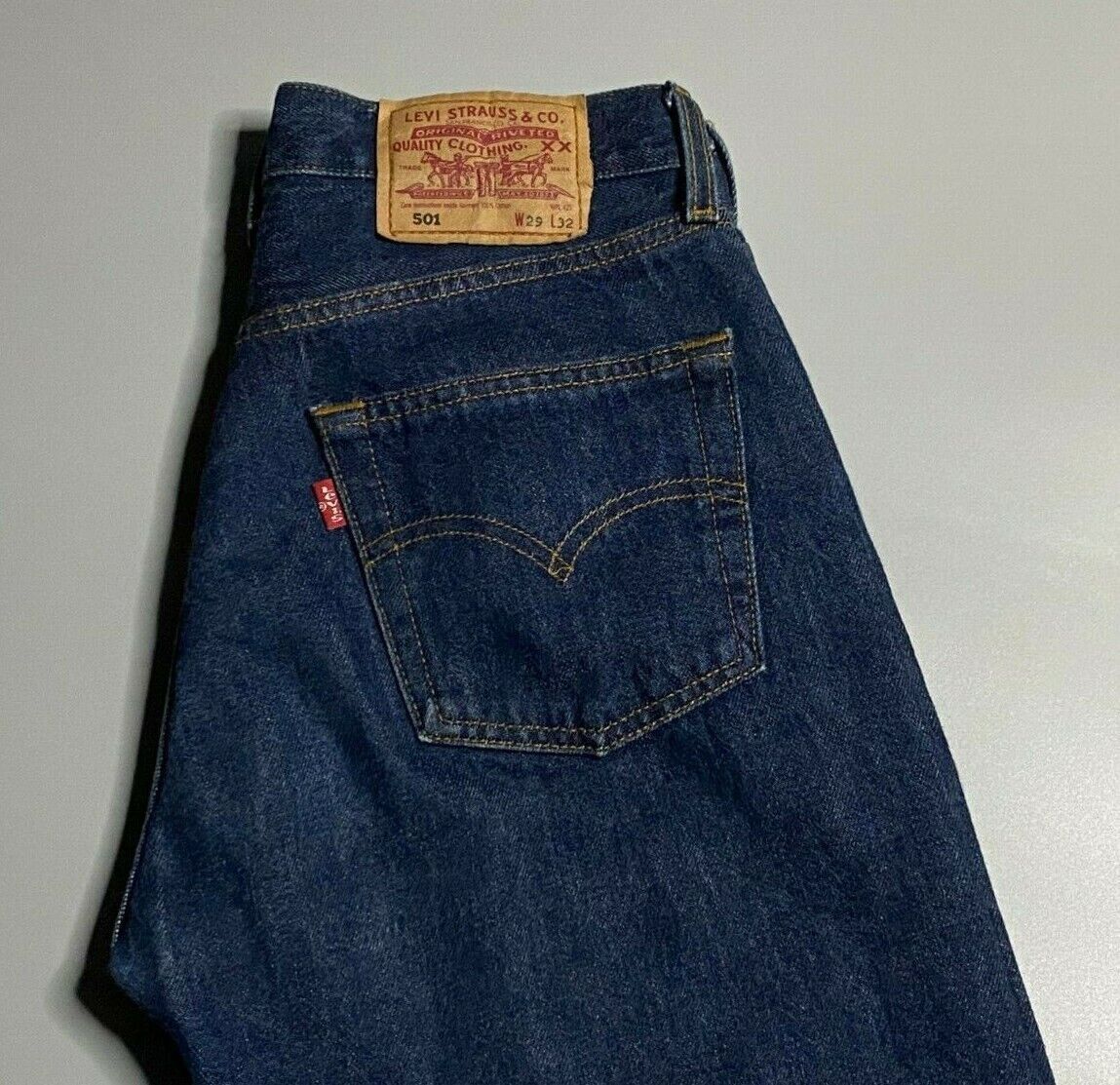 Levi's Levi's 501 men's jeans W29 L32 Size US 29 - 2 Thumbnail