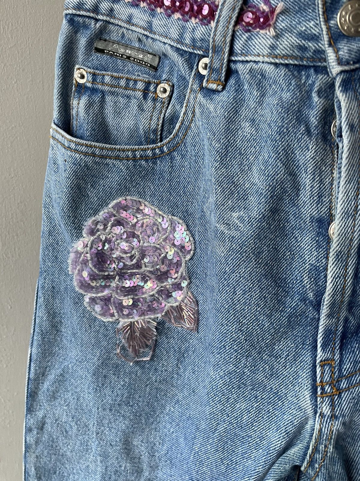 Vintage 90’s parisian jean Size 27" / US 4 / IT 40 - 15 Thumbnail