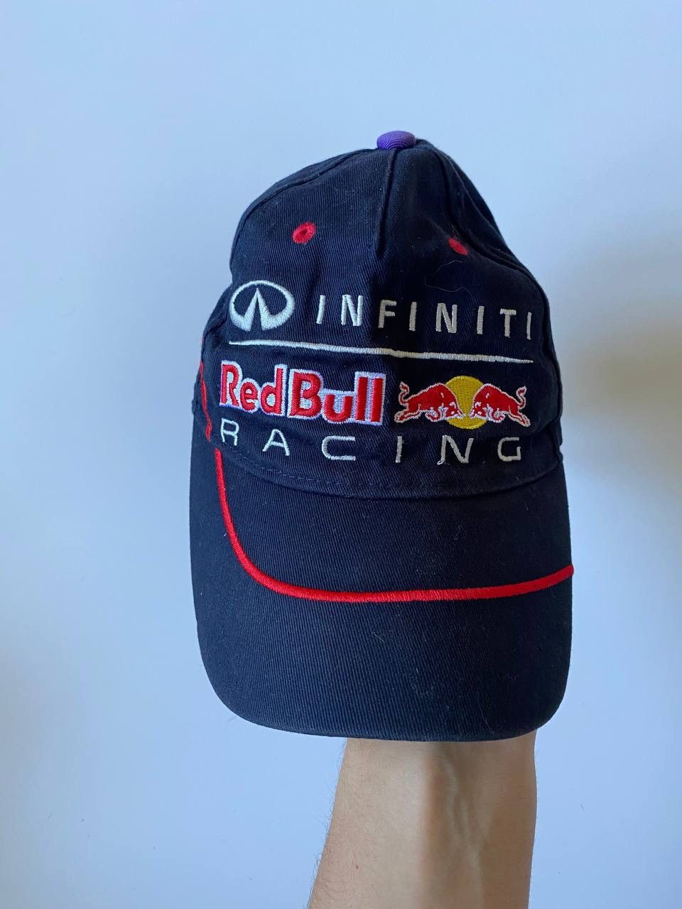 Red Bull Vintage Red Bull Cap Infinity Racing team Size ONE SIZE - 1 Thumbnail