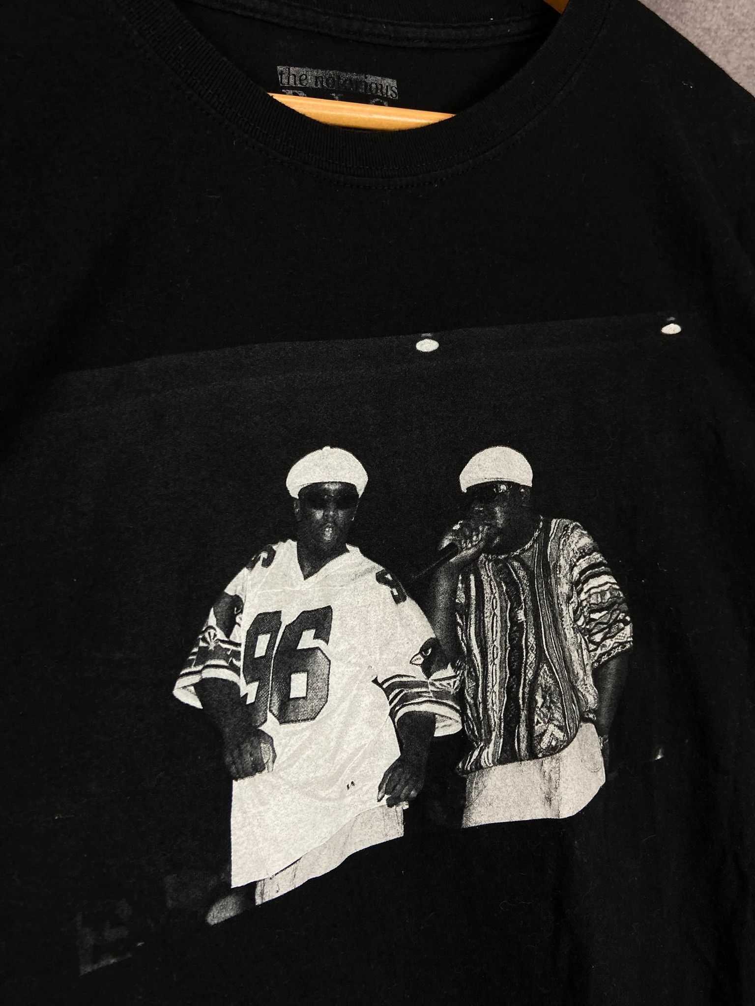 Vintage Biggie Tee M | Vintage Rap Tee | 90s Hip-Hop Shirt Size US M / EU 48-50 / 2 - 2 Thumbnail