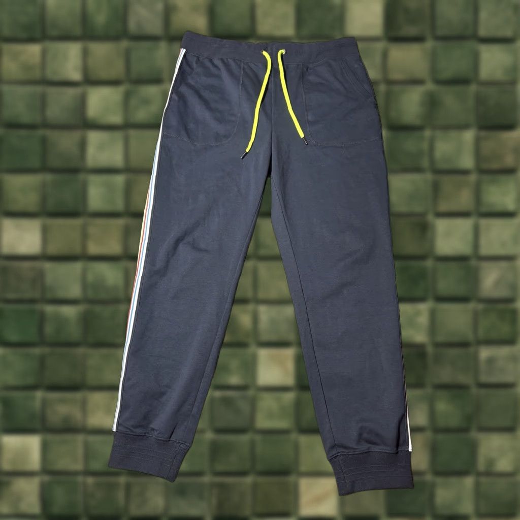 Psycho Bunny Psycho Bunny Joggers Men XXL Blue Cotton Sweat Pants Drawstring Sweatpants Regular Pockets Gym & Training Size US 39 - 1 Thumbnail