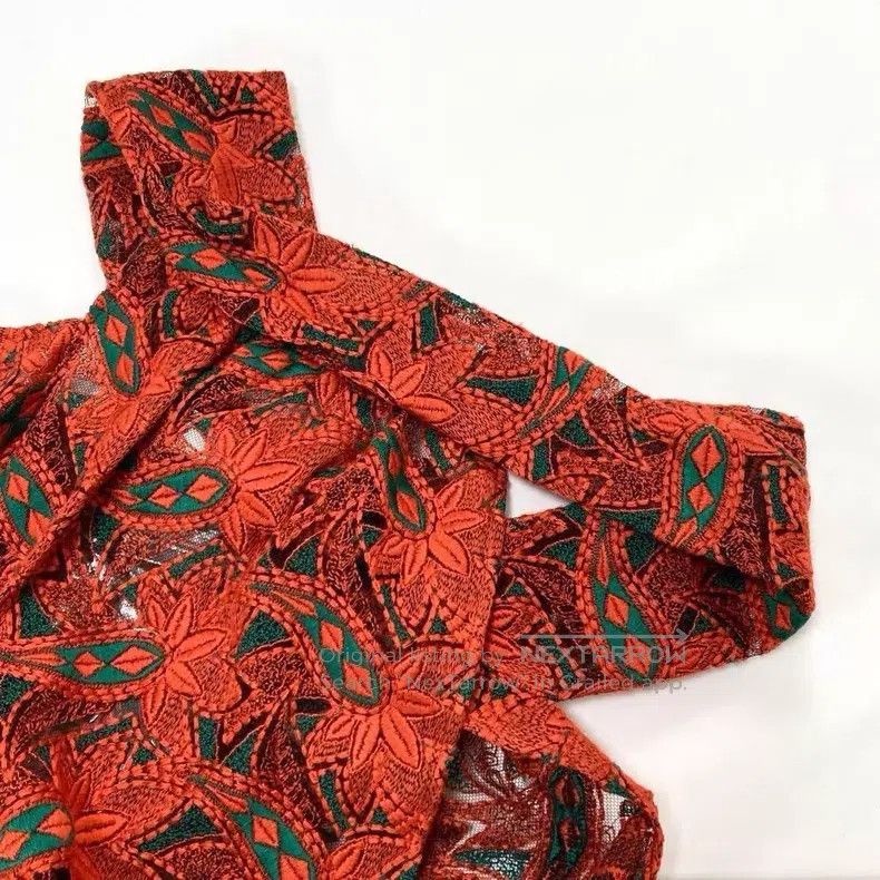 Comme des Garcons Comme Des Garcons Vintage Pattern Designed Dress Size XS / US 0-2 / IT 36-38 - 6 Thumbnail