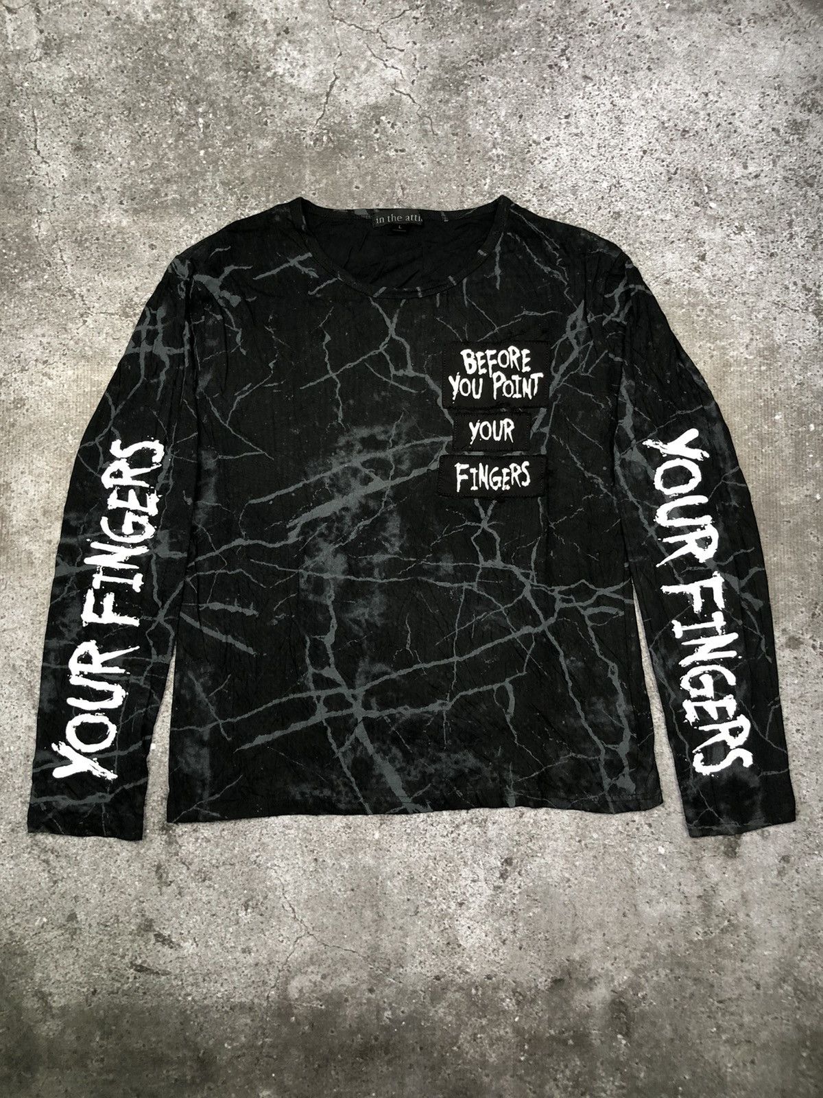 If Six Was Nine × In The Attic × Le Grande Bleu (L.G.B.) IN THE ATTIC LONGSLEEVE Size US L / EU 52-54 / 3 - 1 Thumbnail