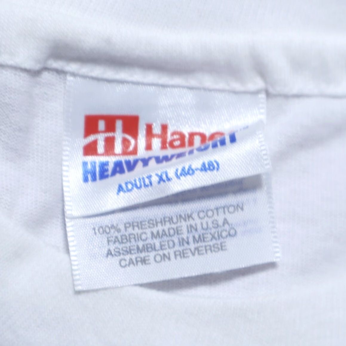 Hanes VINTAGE Hanes Hawaii Single Stitch Fish Solid T-Shirt White Men's XL Size US XL / EU 56 / 4 - 5 Thumbnail