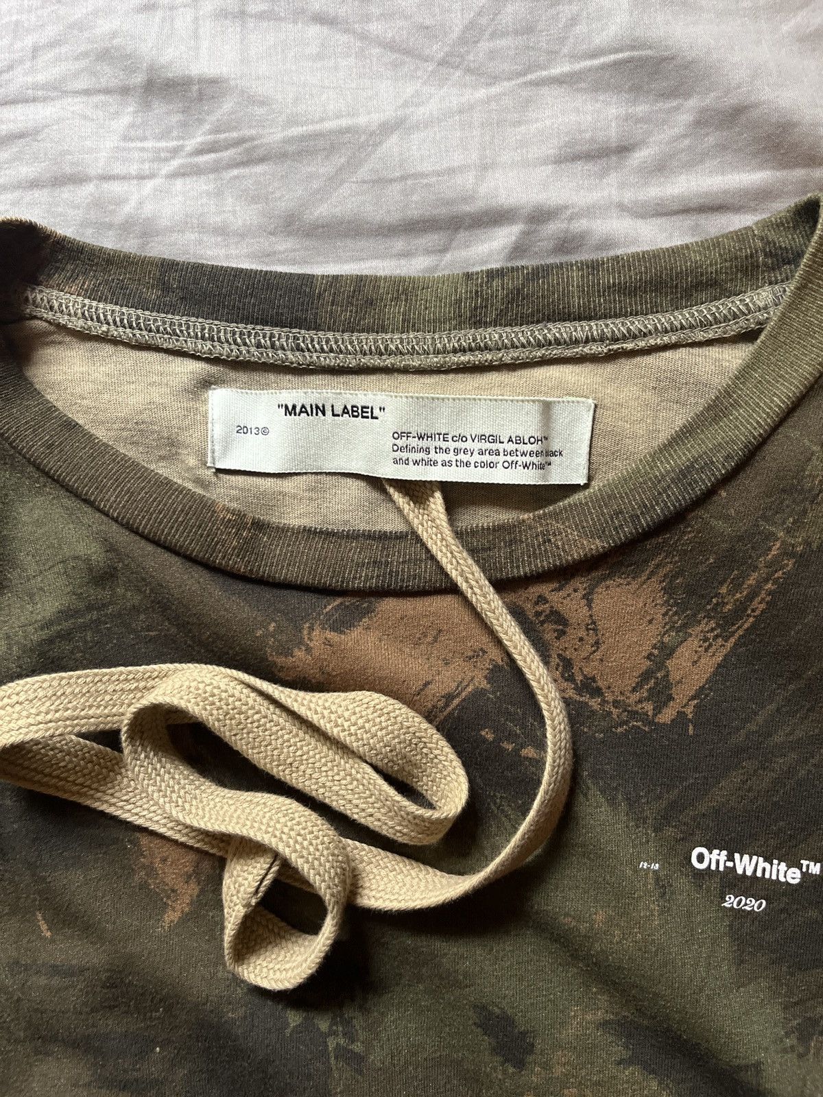 Off-White Off-White Paintbrush Camo T-Shirt size Large Size US L / EU 52-54 / 3 - 3 Thumbnail