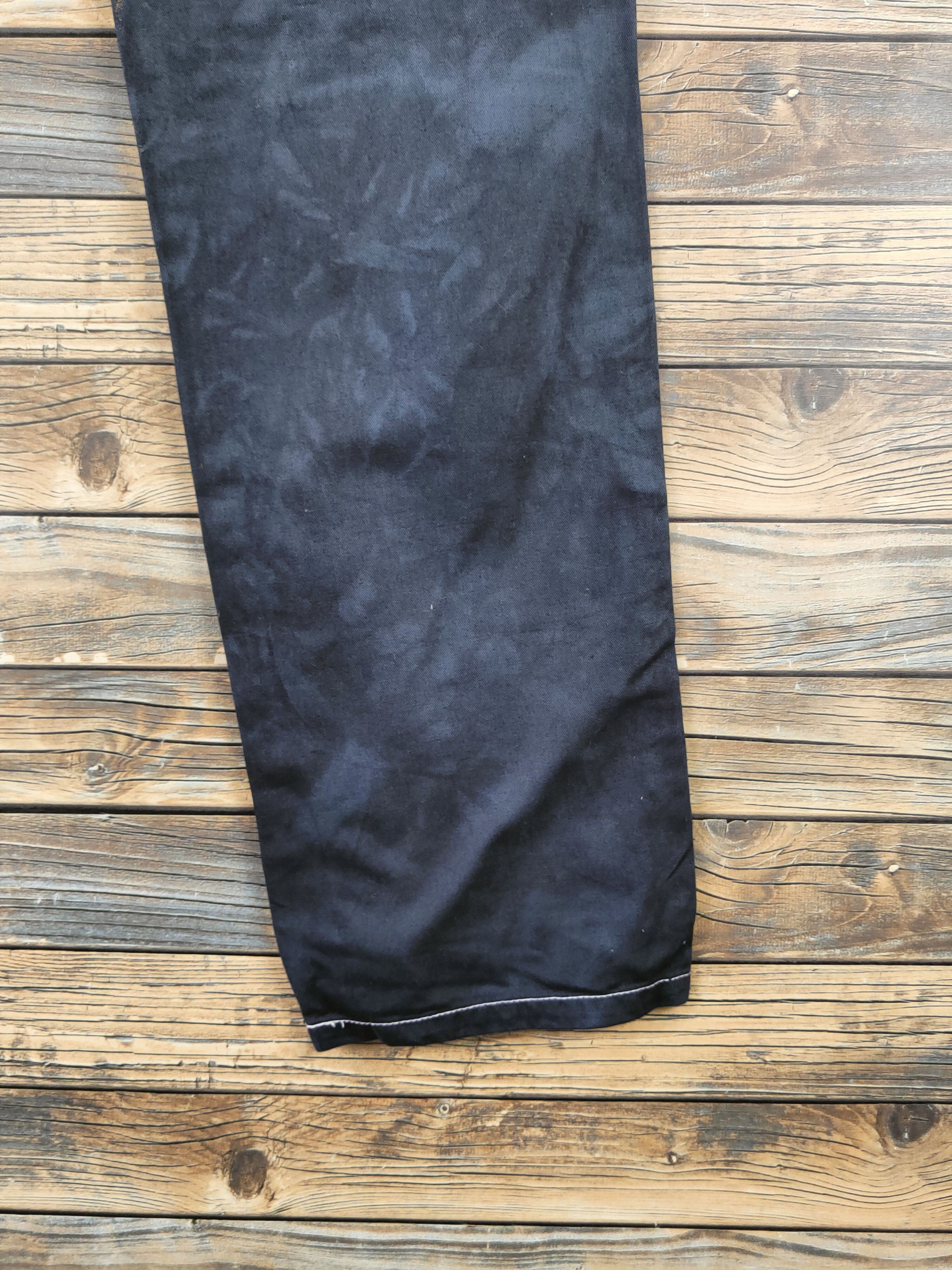 Japanese Brand DL Match Stick Black Multipocket Cargo Pants #46-090 Size US 34 / EU 50 - 11 Thumbnail