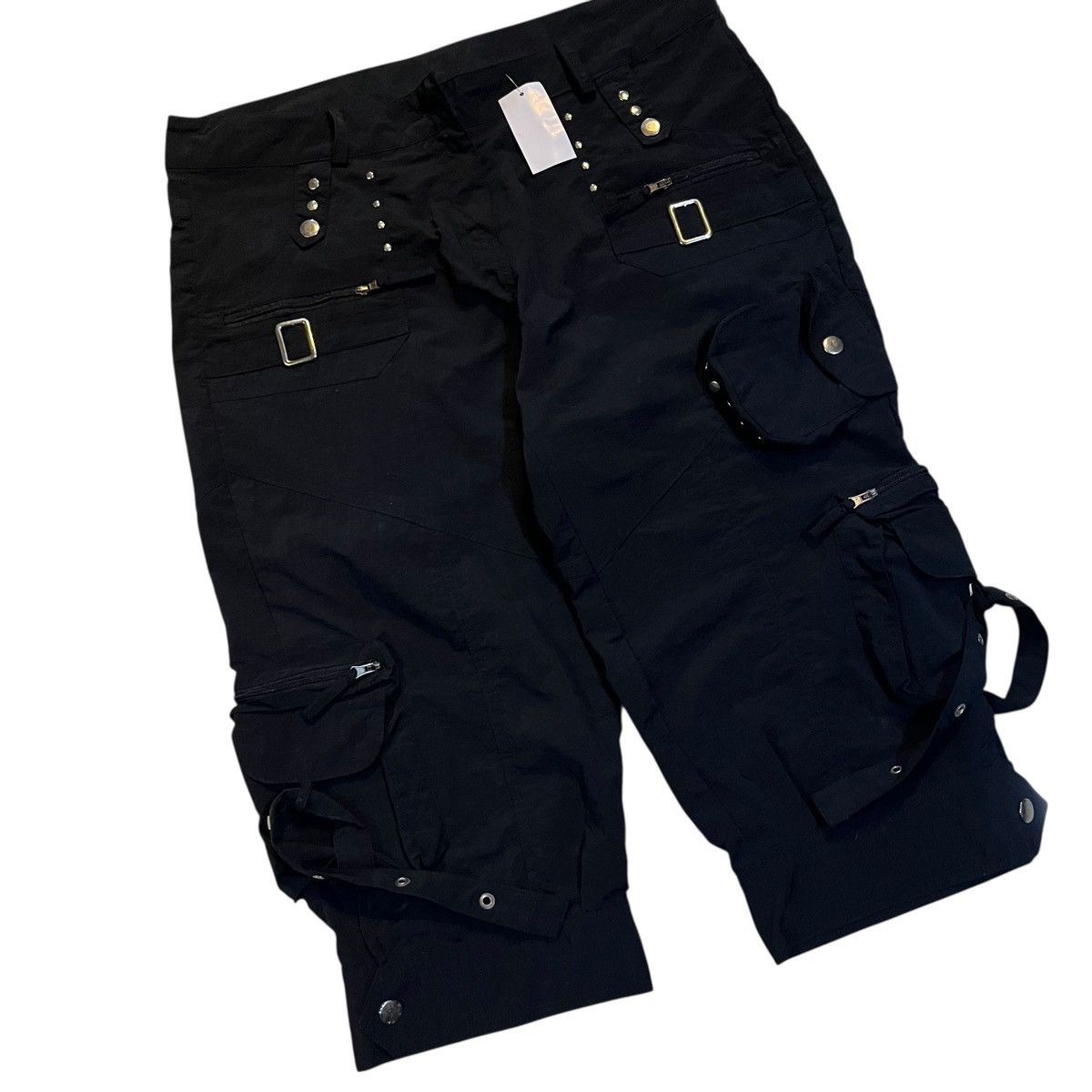 KMRii y2k nylon pants multipocket 3d lgb style Size US 32 / EU 48 - 4 Thumbnail