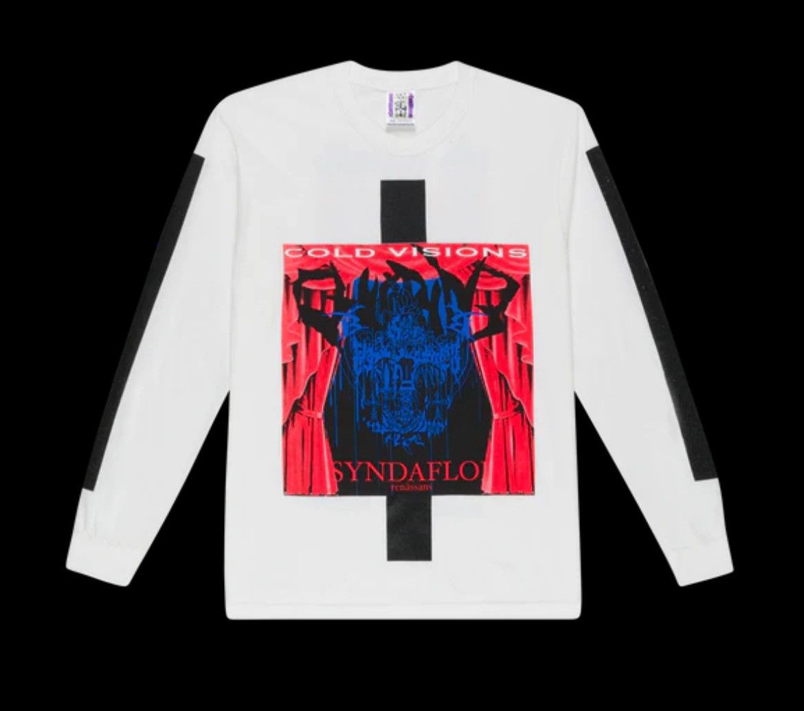 Drain Gang × Sad Boys Bladee Drain Gang Cold Visions Syndaflod Longsleeve T Shirt Size US L / EU 52-54 / 3 - 2 Thumbnail
